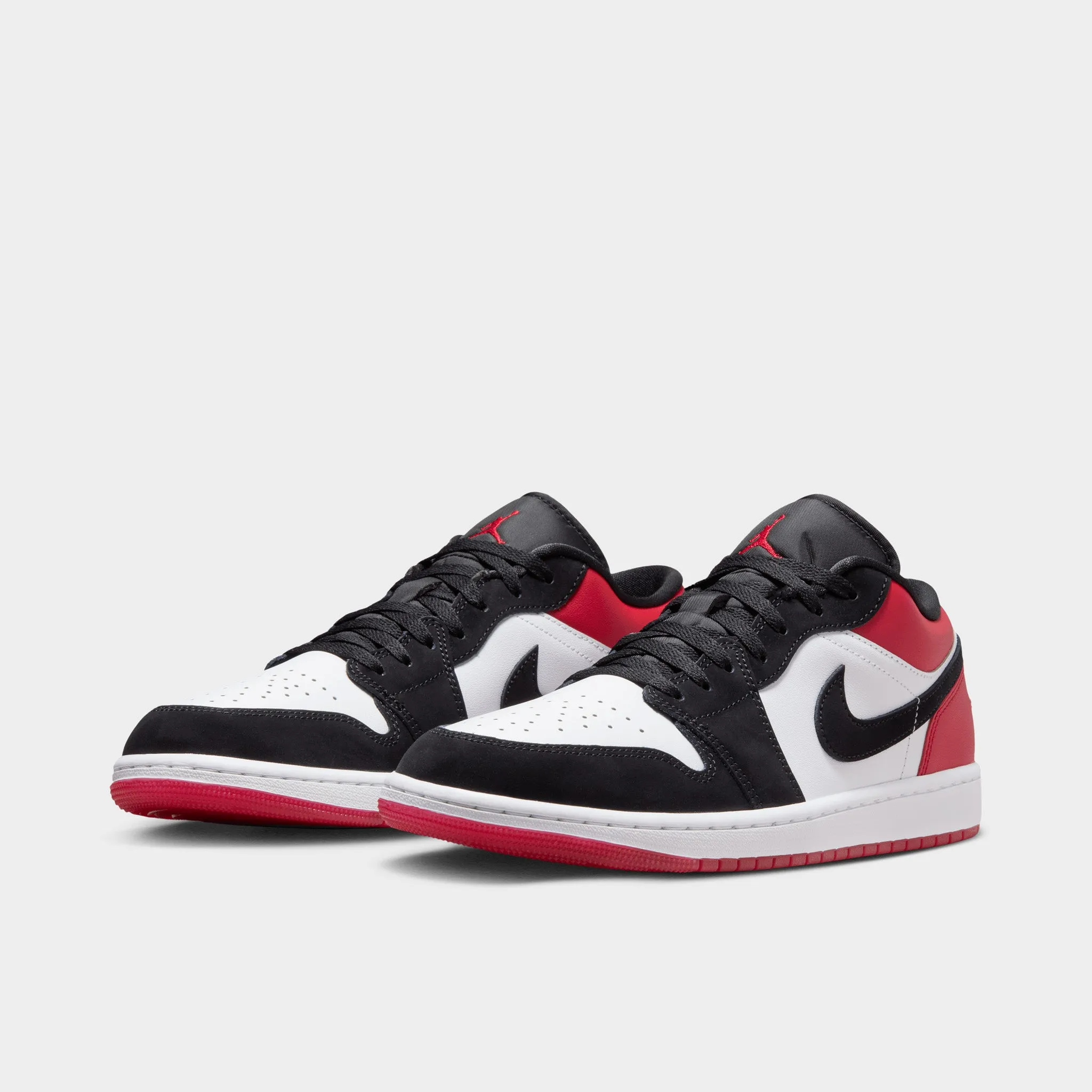 Foot Harness Stability Frame Support Jordan 1 Low White / Black - Varsity Red