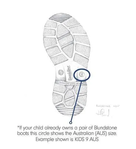 Blundstone 1413 - Kids Striped Brown Elastic - Chelsea Cool Weather Comfortable Design