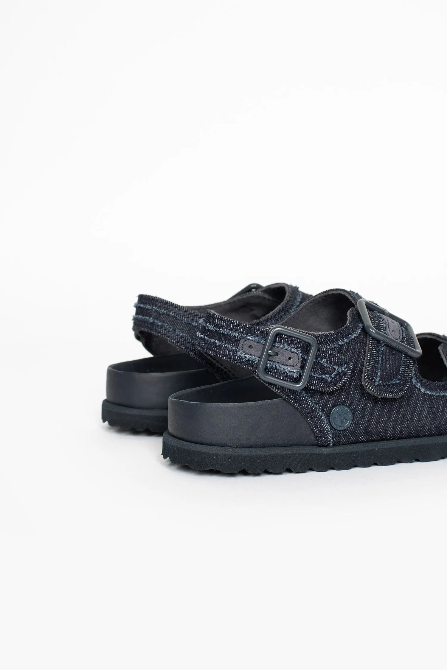 Seamless Comfort City Walking Matte Tone Milano Stone Washed Sandal Dark Washed Denim