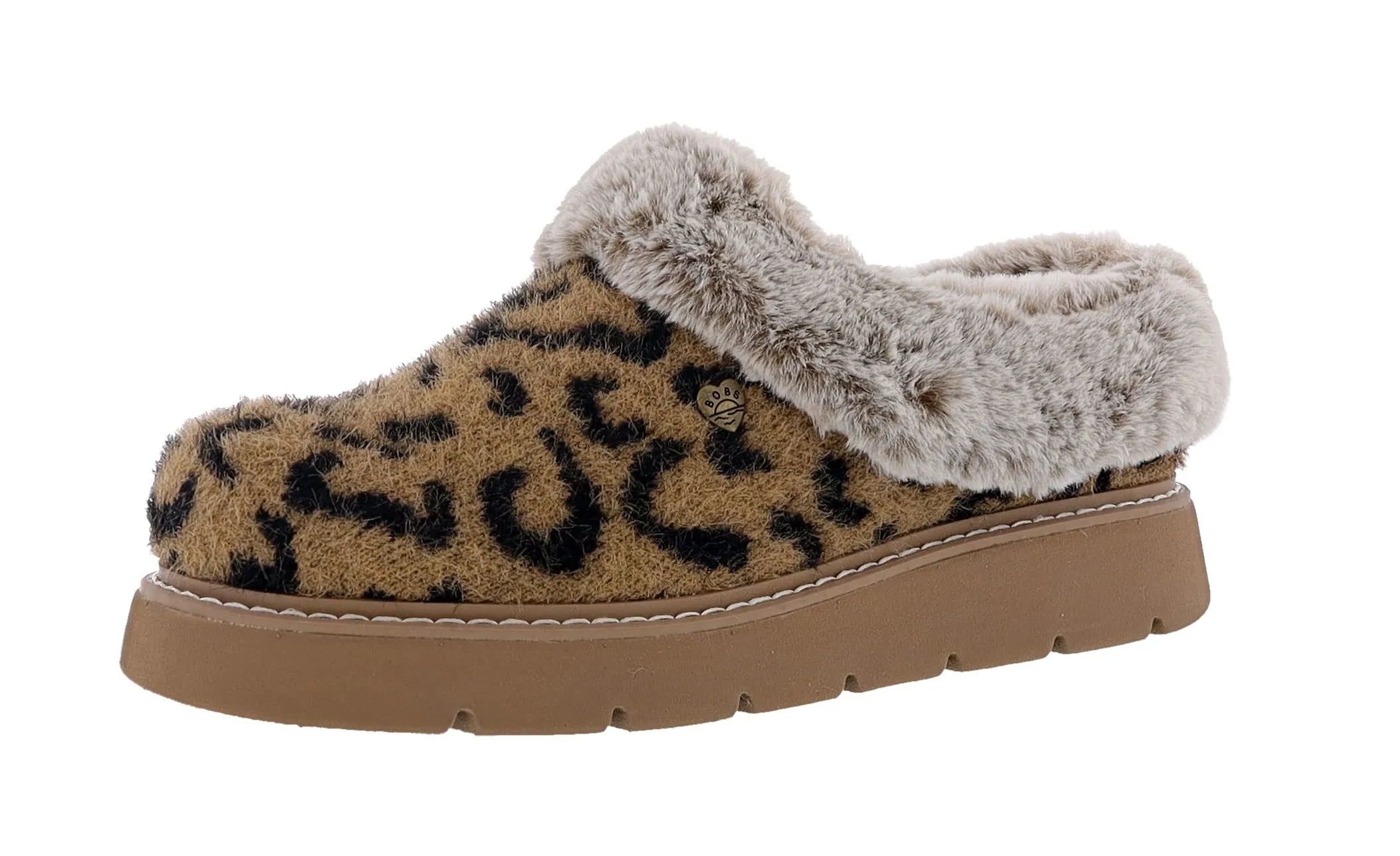 Skechers Women's Bobs Keepsakes Lite- Spot It Slippers Reinforced toe