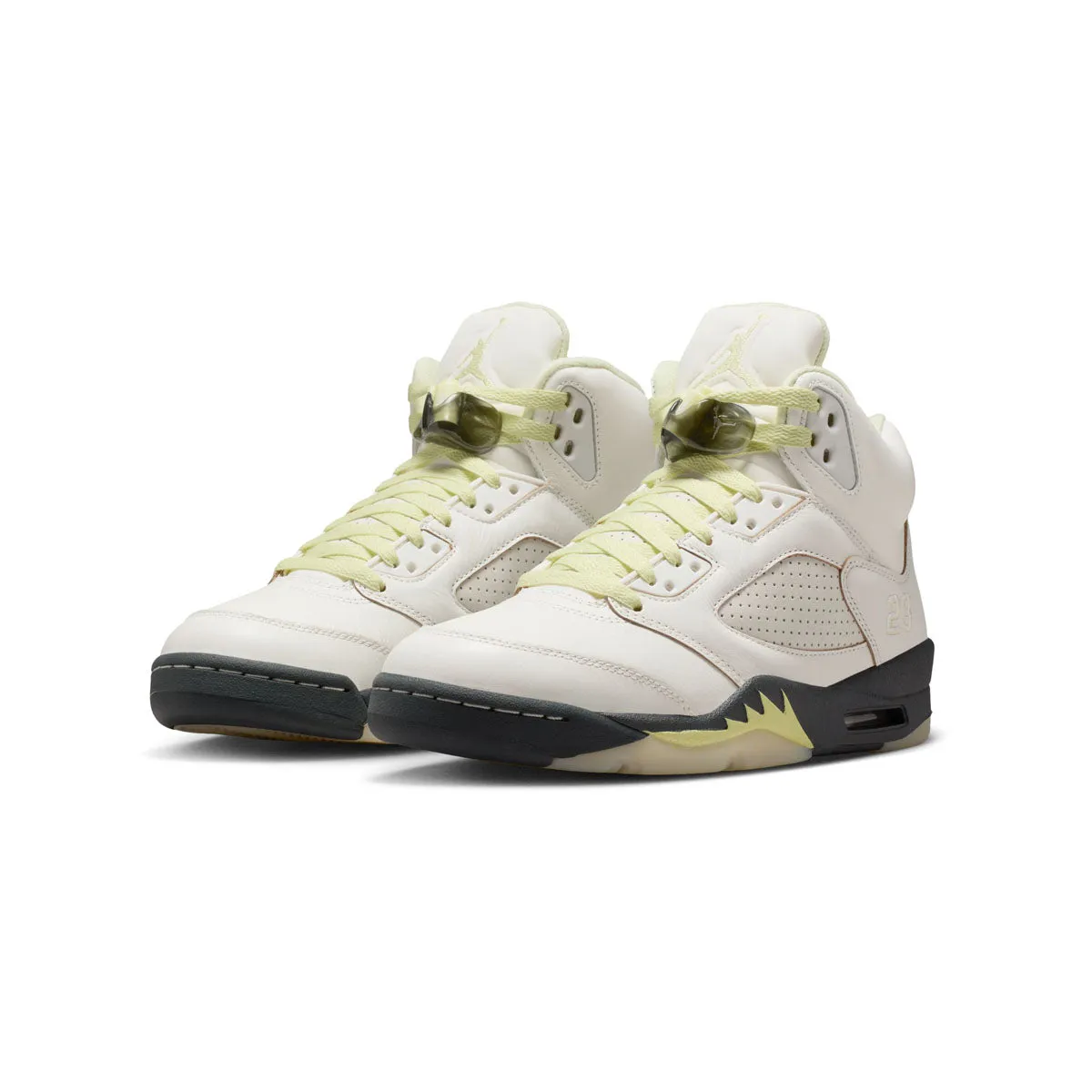 Work Ready Air Jordan 5 Retro 'Luminous Green and Sail' Women's Shoes