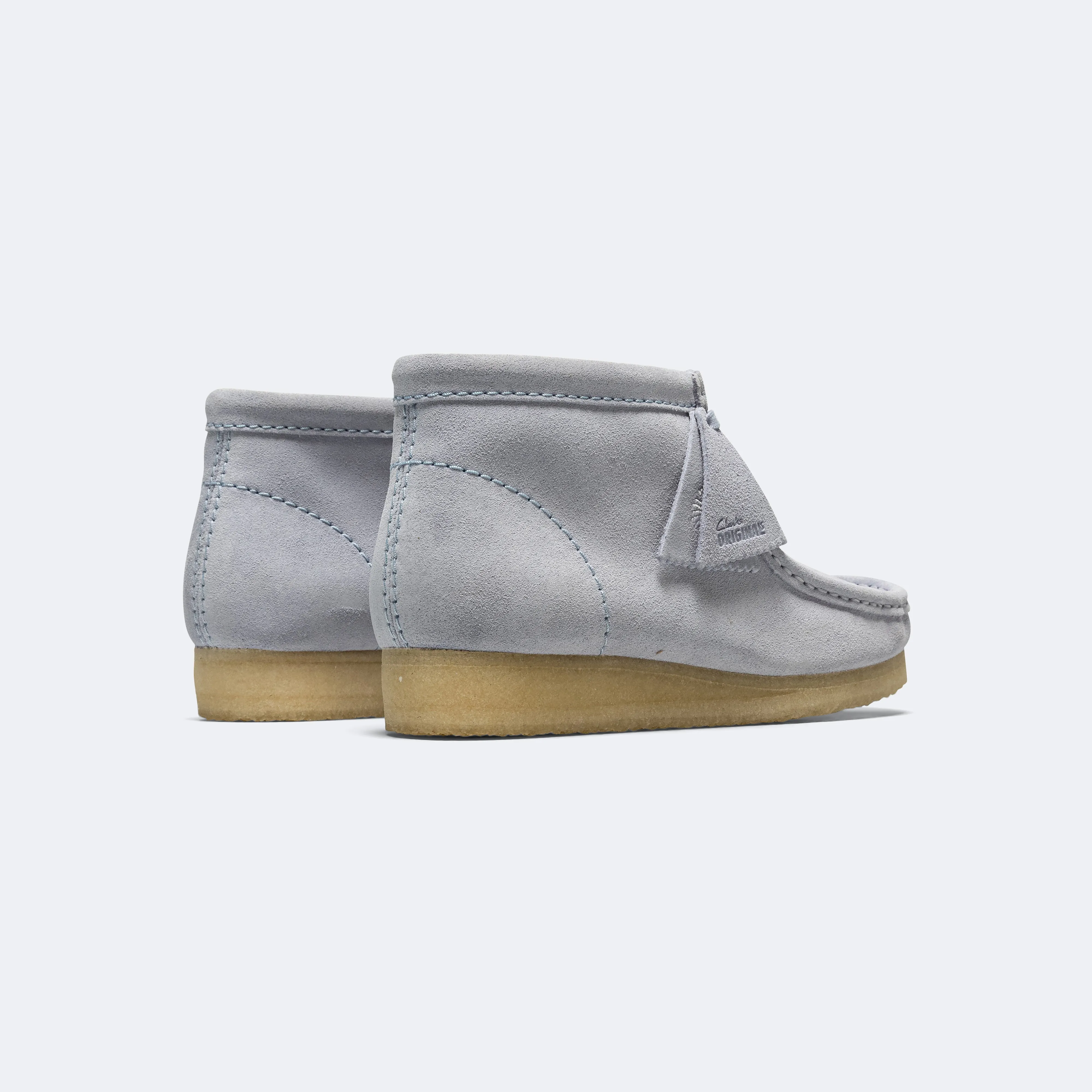 New In Wallabee Boot - Cloud Grey Suede