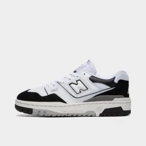 New Balance Junior Boys' GSB550CA White / Black Enhanced Lateral Stability Breathable Mesh Layer