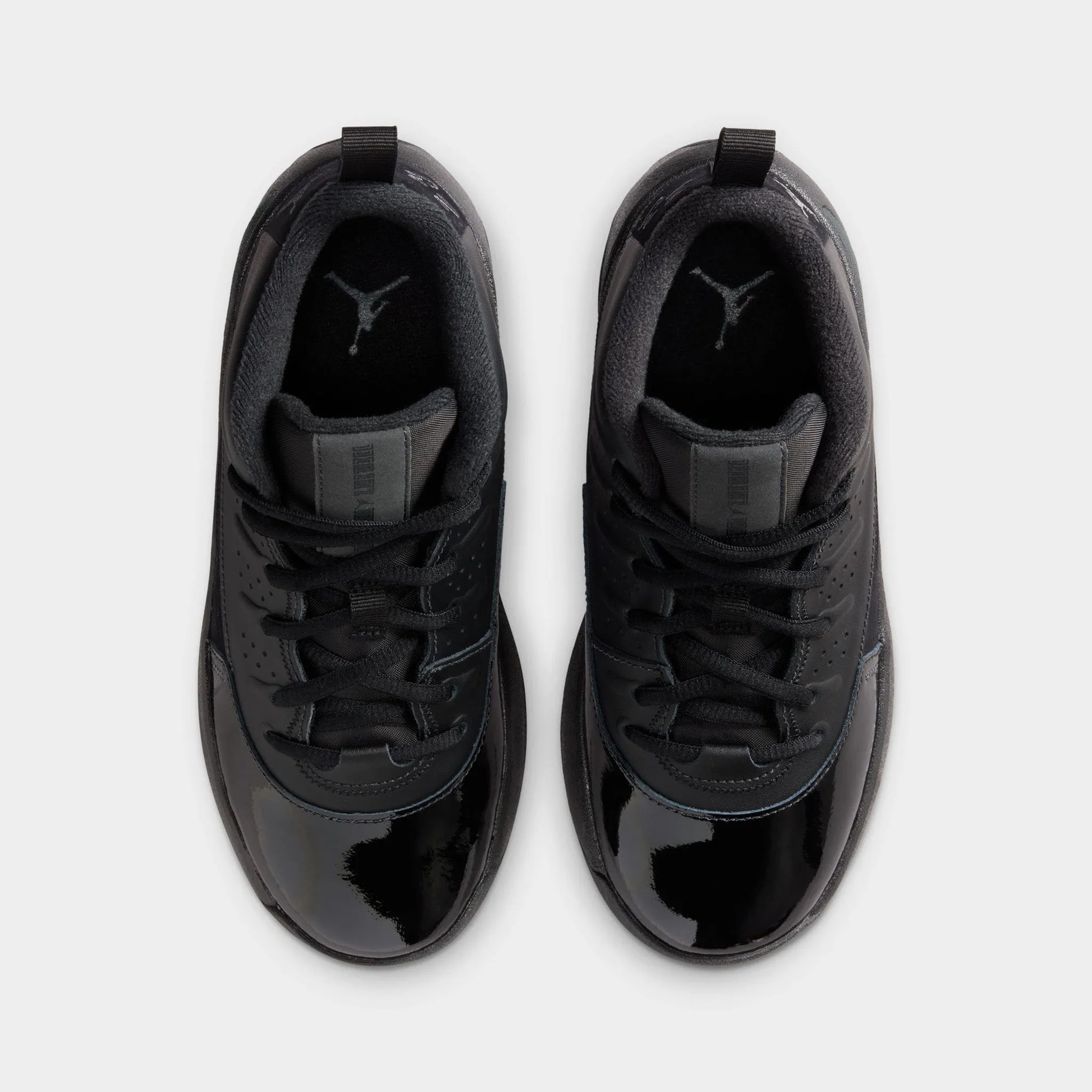 Jordan Max Aura 7 GS Black / Anthracite Elastic Lacing