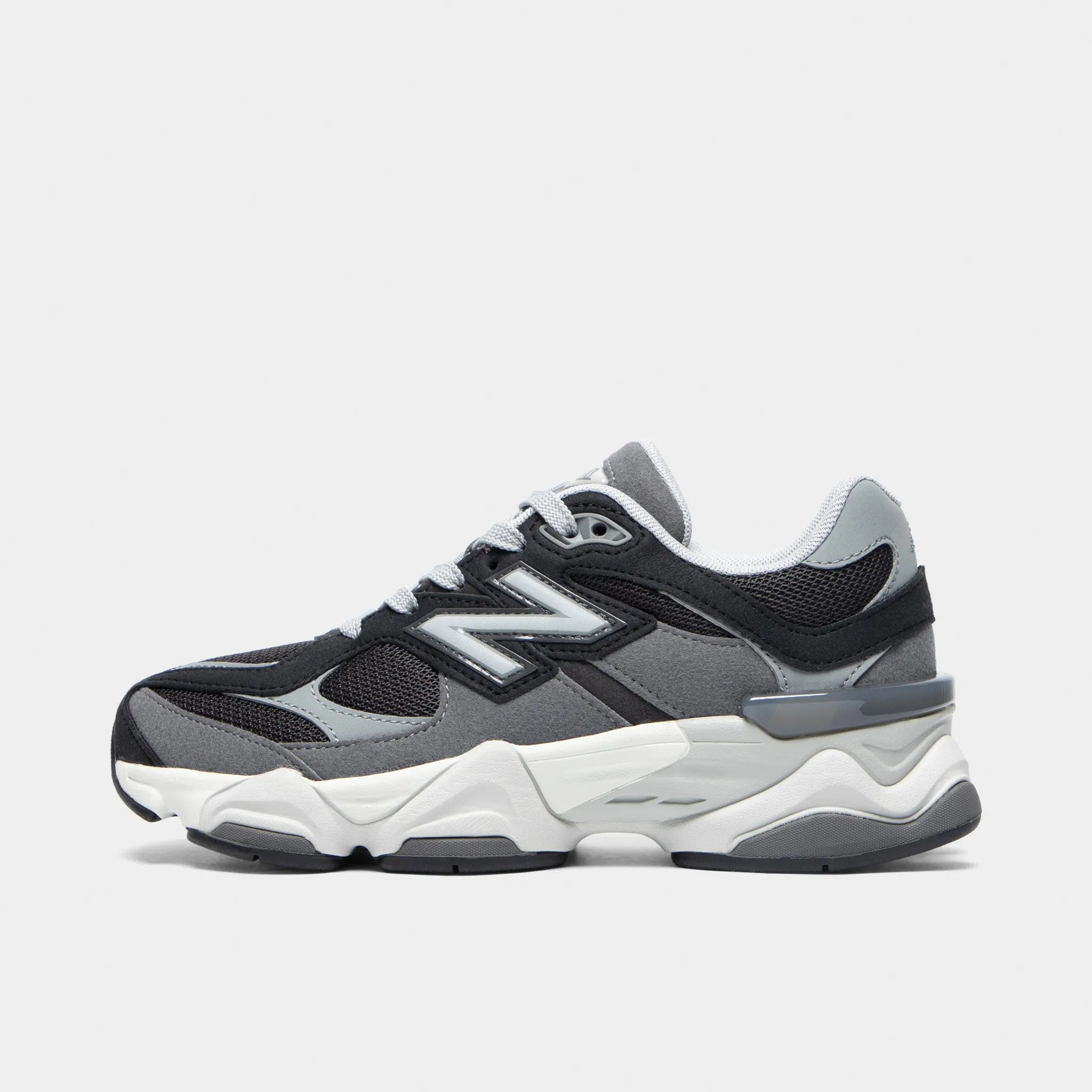 New Balance Juniors' 9060 Black / Castlerock function - focused shoes motion control shoes