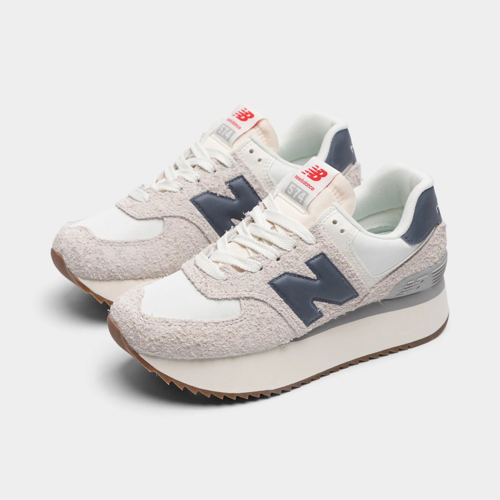 Low Impact New Balance Women's WL574ZQA Moonbeam / Sea Salt