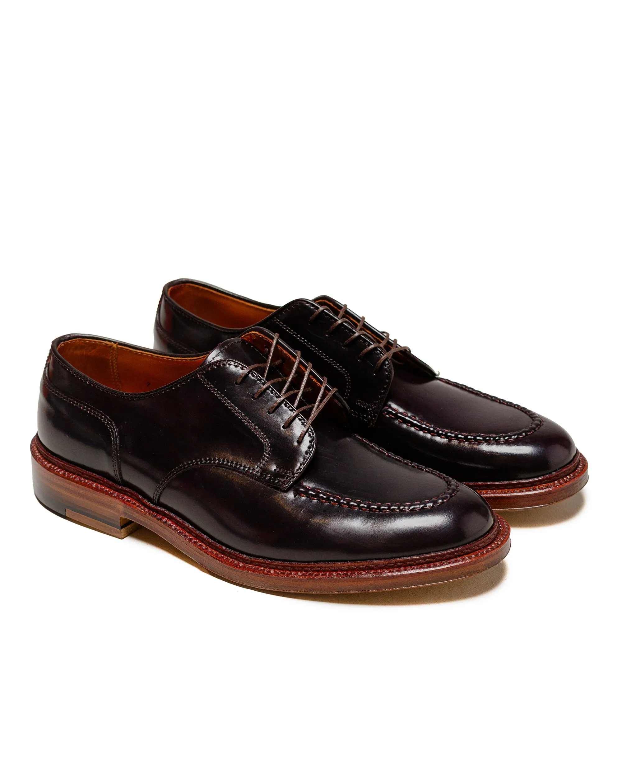 Alden Mocc Toe Blucher Colour 8 Shell Cordovan G9602 crucial least luxurious