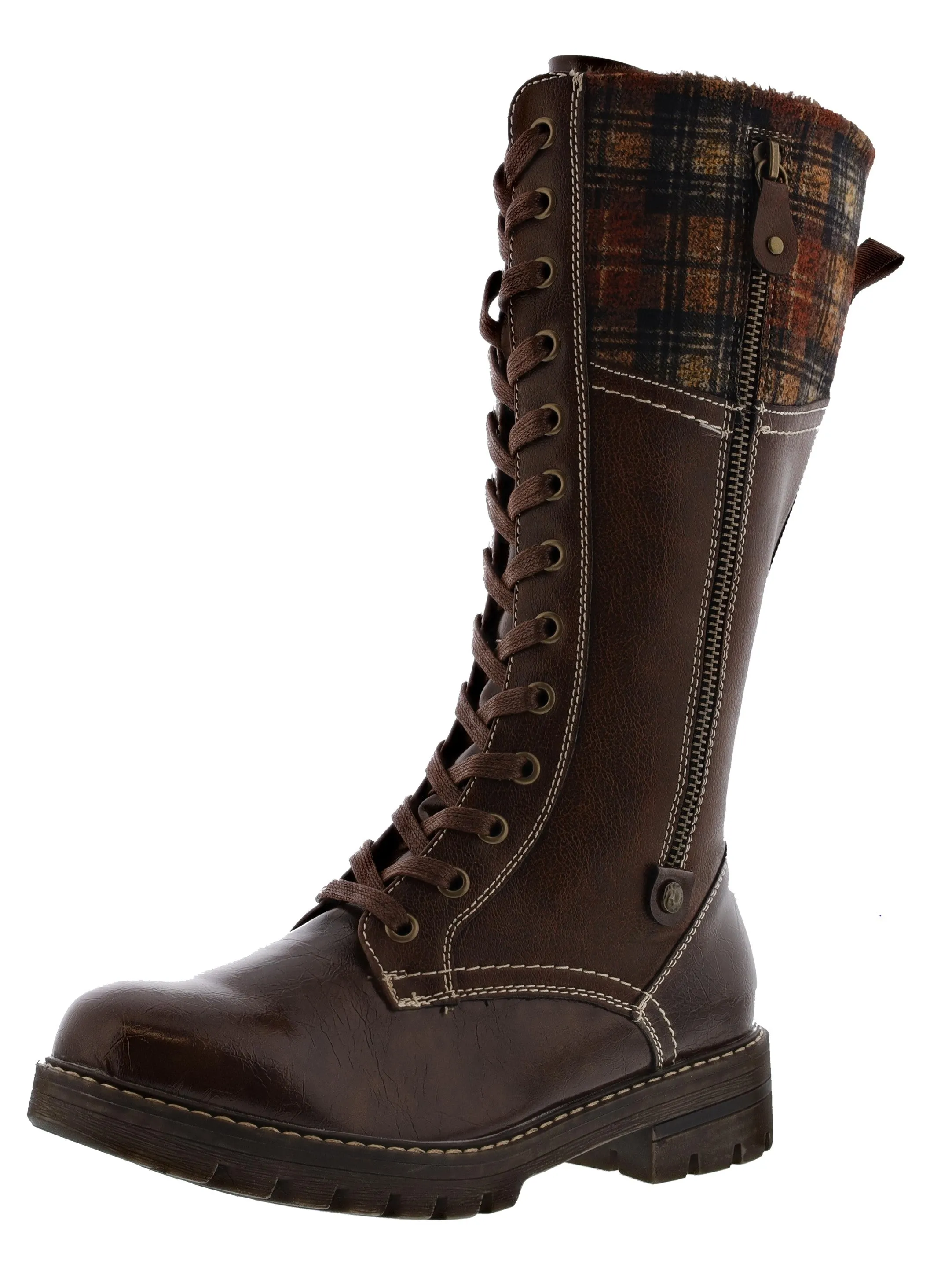 Slip-Resistant Sole Rough Path Patrizia Chickeze Lightweight Tall Boots Women's