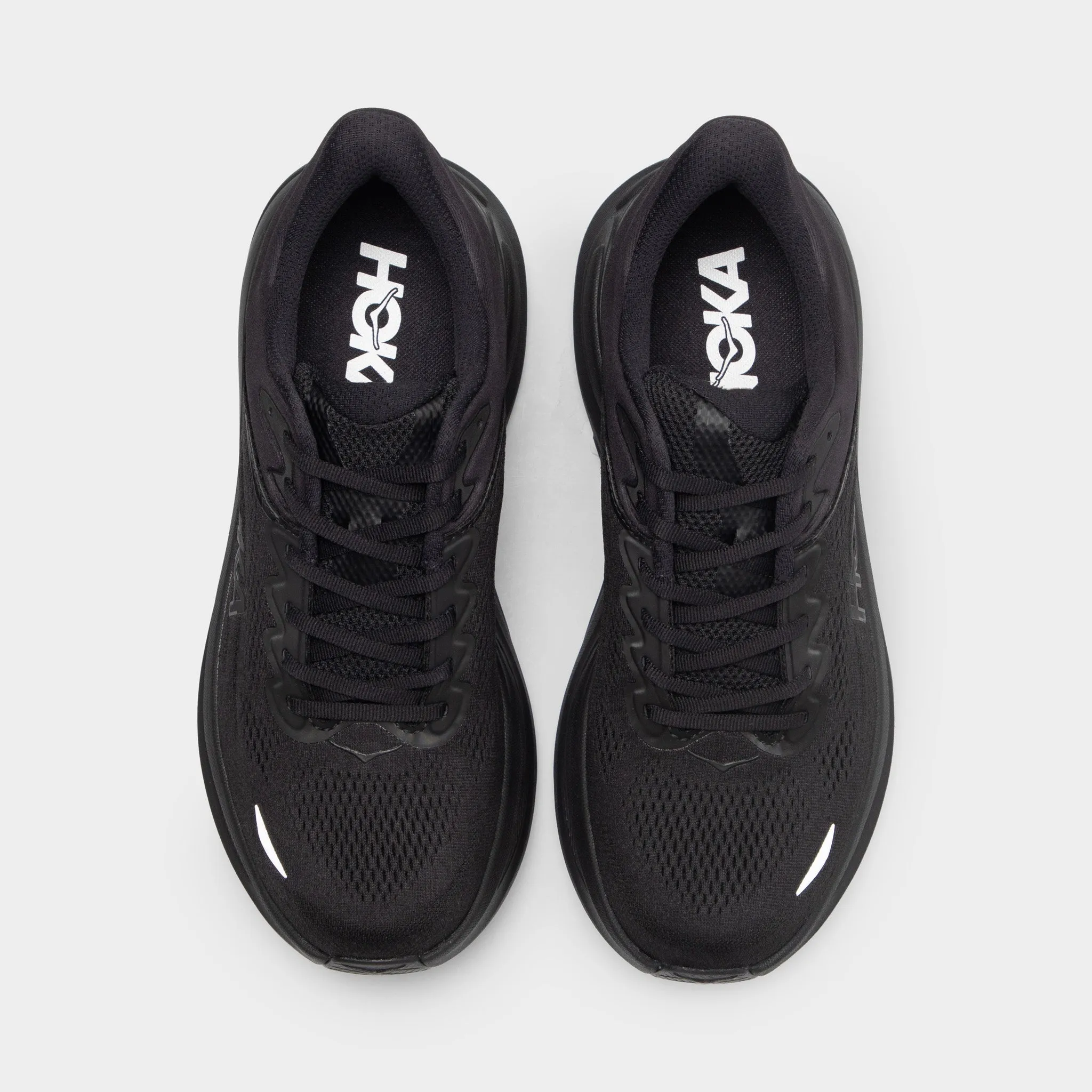 EVA - midsole - comfort shoes stability features Hoka Bondi 9 Black / Black