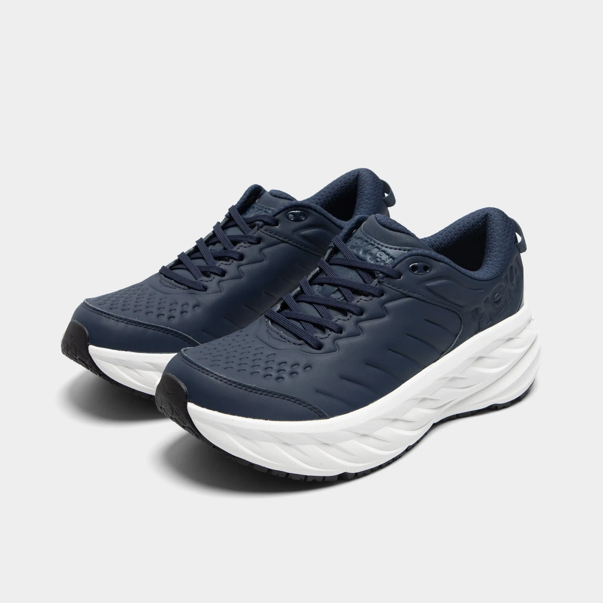 shock - dispersing shoes Hoka Bondi SR Black / White