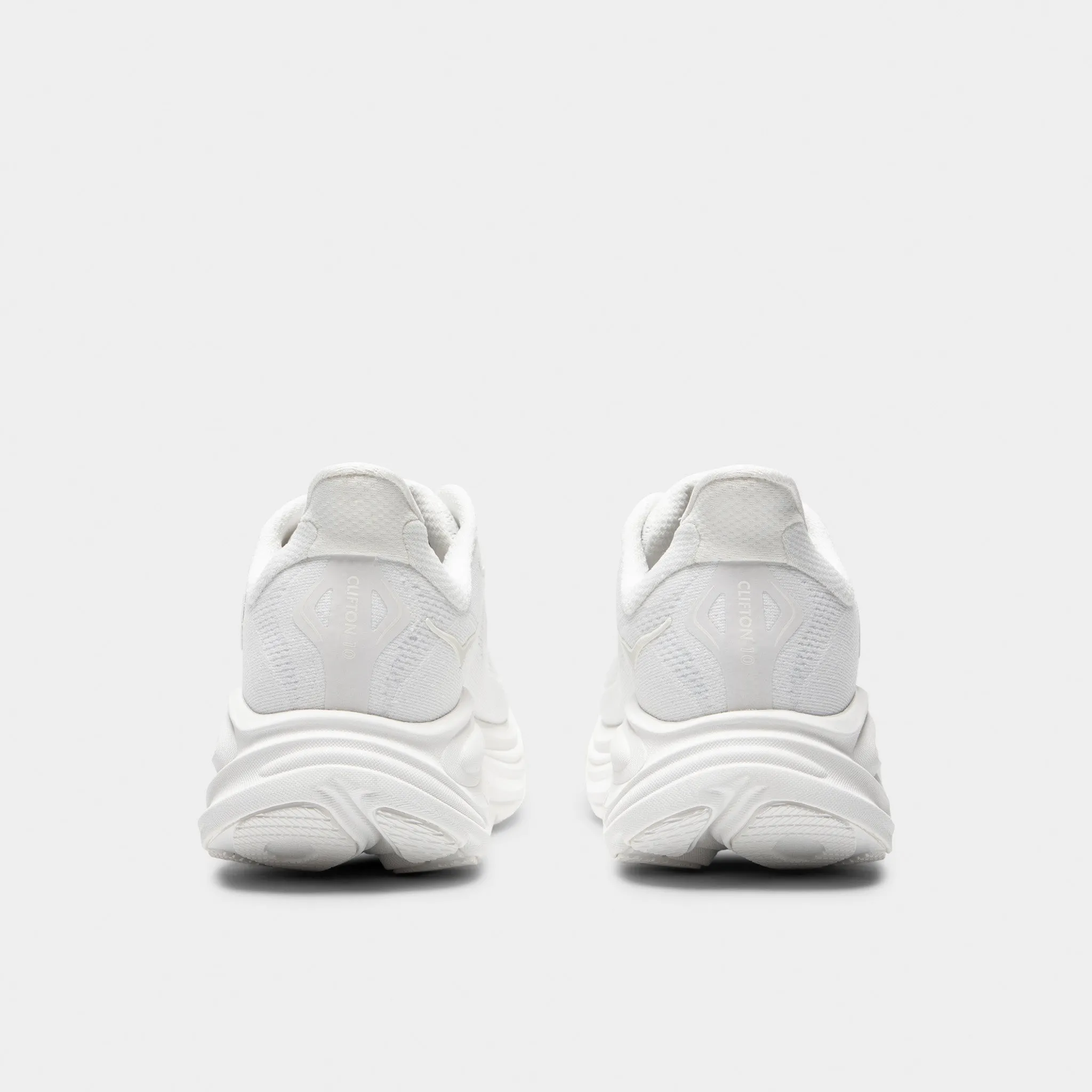 leather - upper shoes Hoka Clifton 10 White / White
