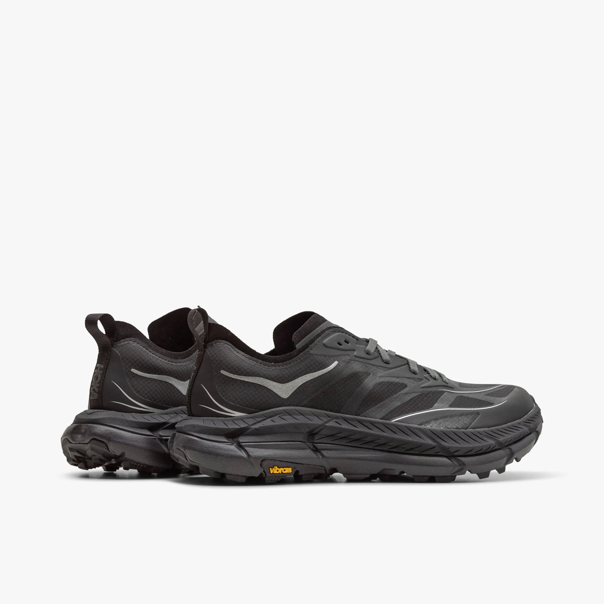 cross - training running shoes enjoyable running experience Hoka Mafate Speed 4 Lite Black / Outer Orbit