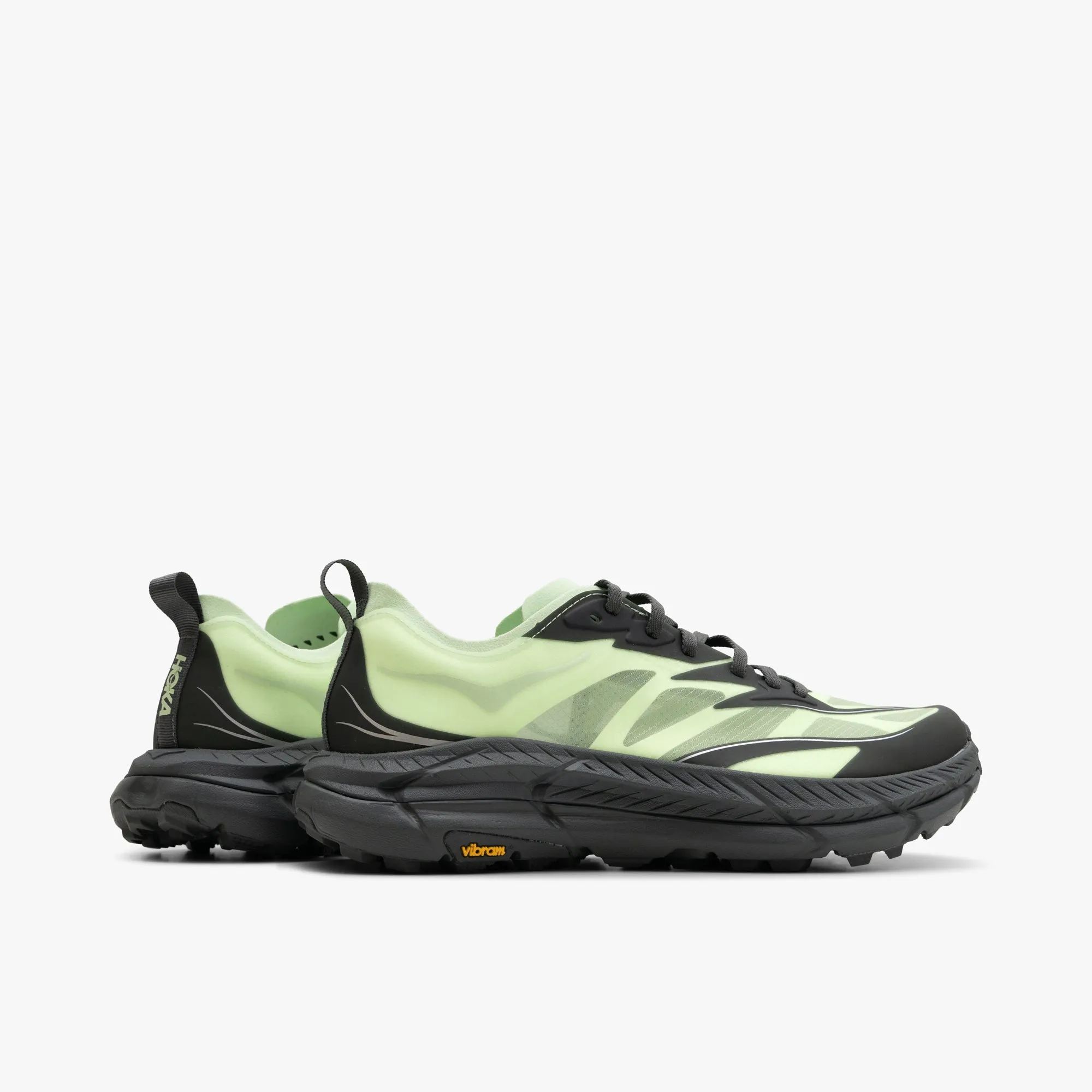 Hoka Mafate Speed 4 Lite Luna Moth / Cosmic Grey zero - drop shoes