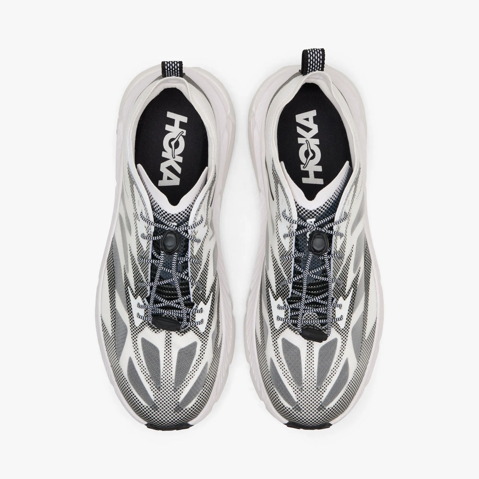 Hoka Mafate Speed 4 Lite TS White / Black cross - training running shoes