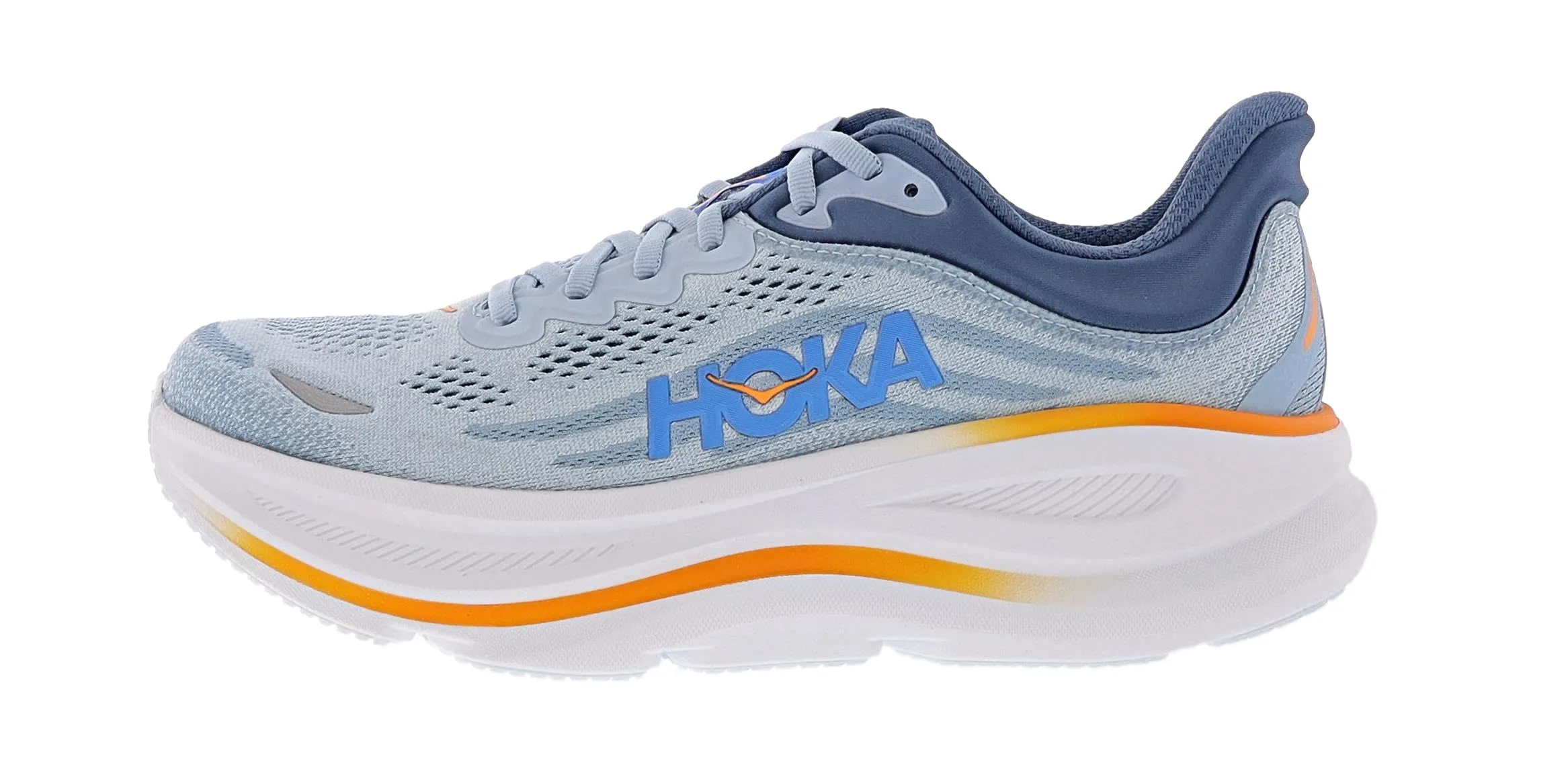 hydro - resistant running shoes Flexibility - improving Hoka Men's Bondi 9 Ultra Cushioned Everyday Running Shoes