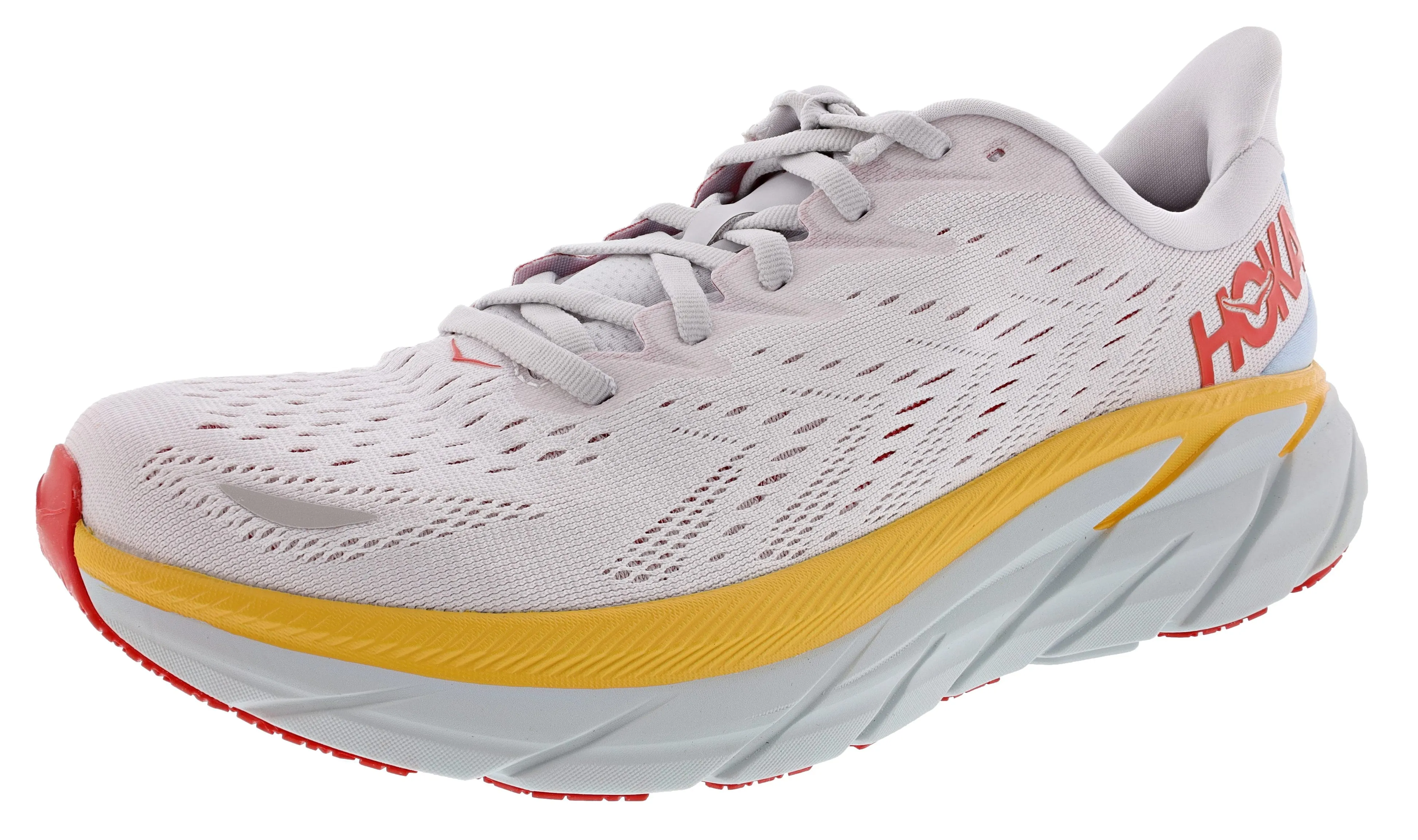 with mid - tops Hoka Men's Ultra Marathon Running Shoes Clifton 8