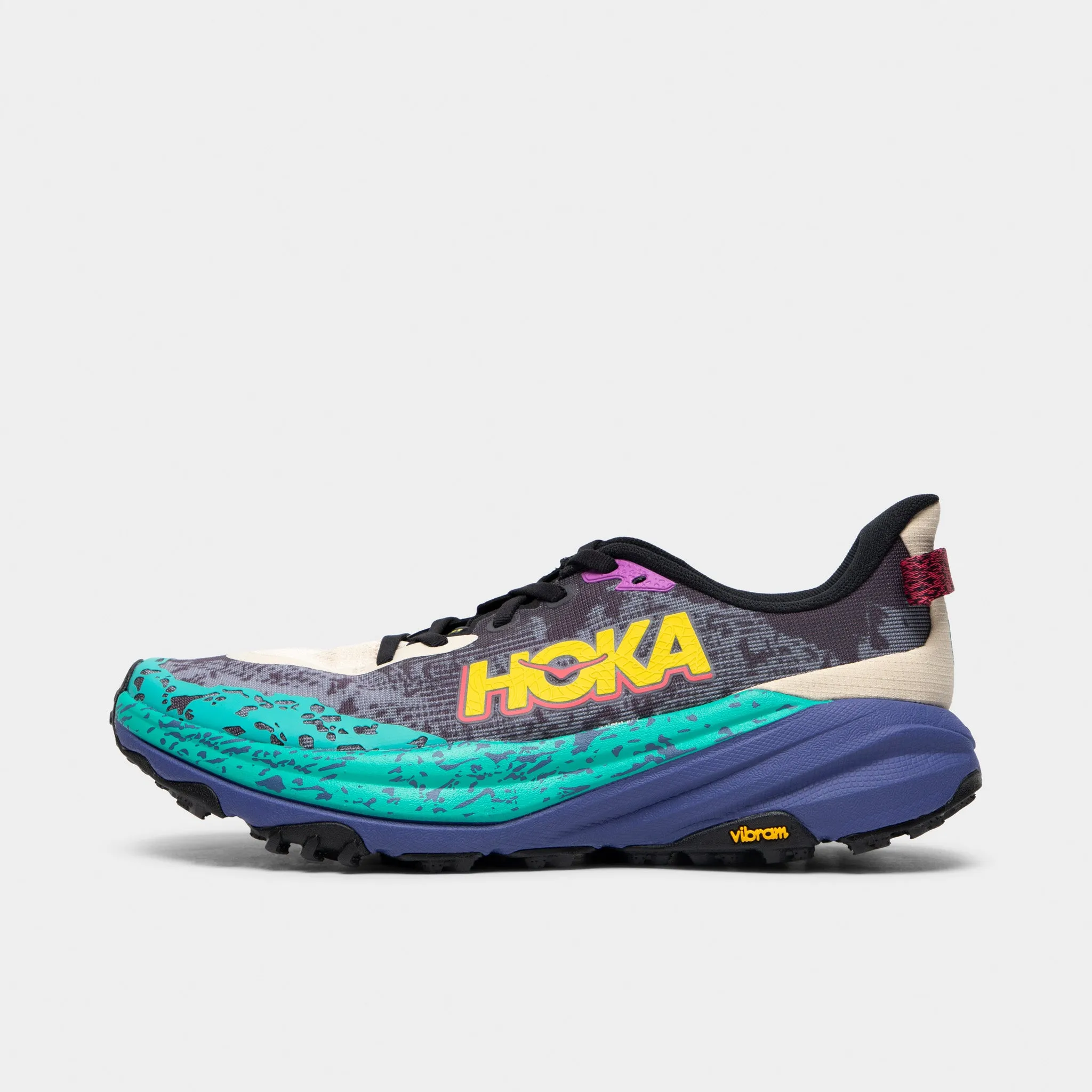 Performance - Driven Metatarsal Pad Hoka Speedgoat 6 Grey / Purple - Yellow