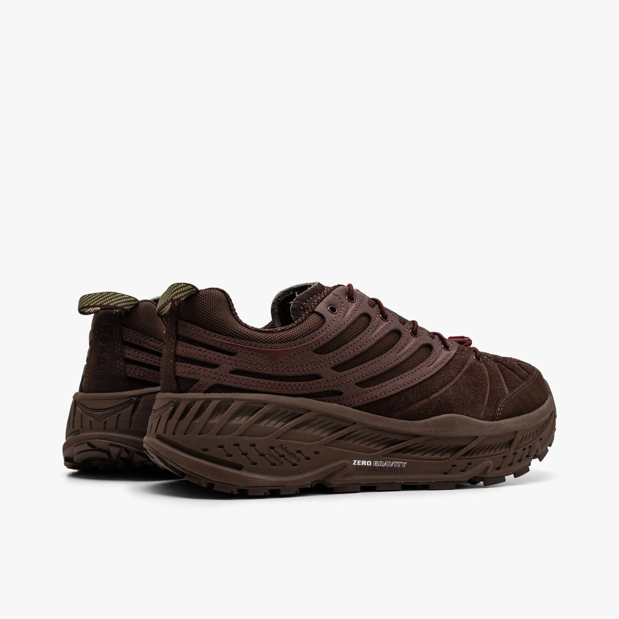 weight - training - shoes Hoka Stinson EVO OG TP Cold Brew / Varsity Burgundy