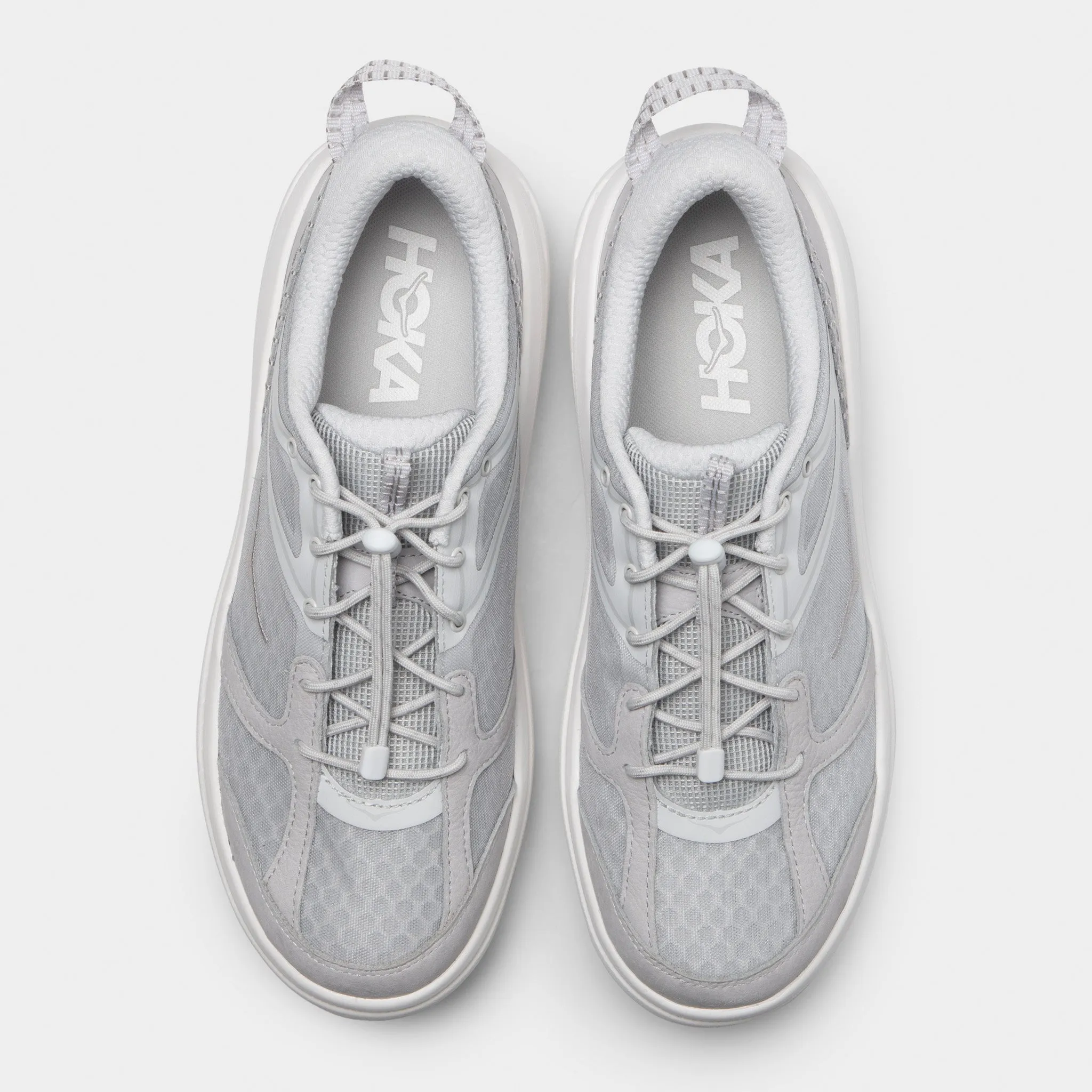 Hoka U Bondi B3LS Cosmic Grey / White Bluetooth - Enabled