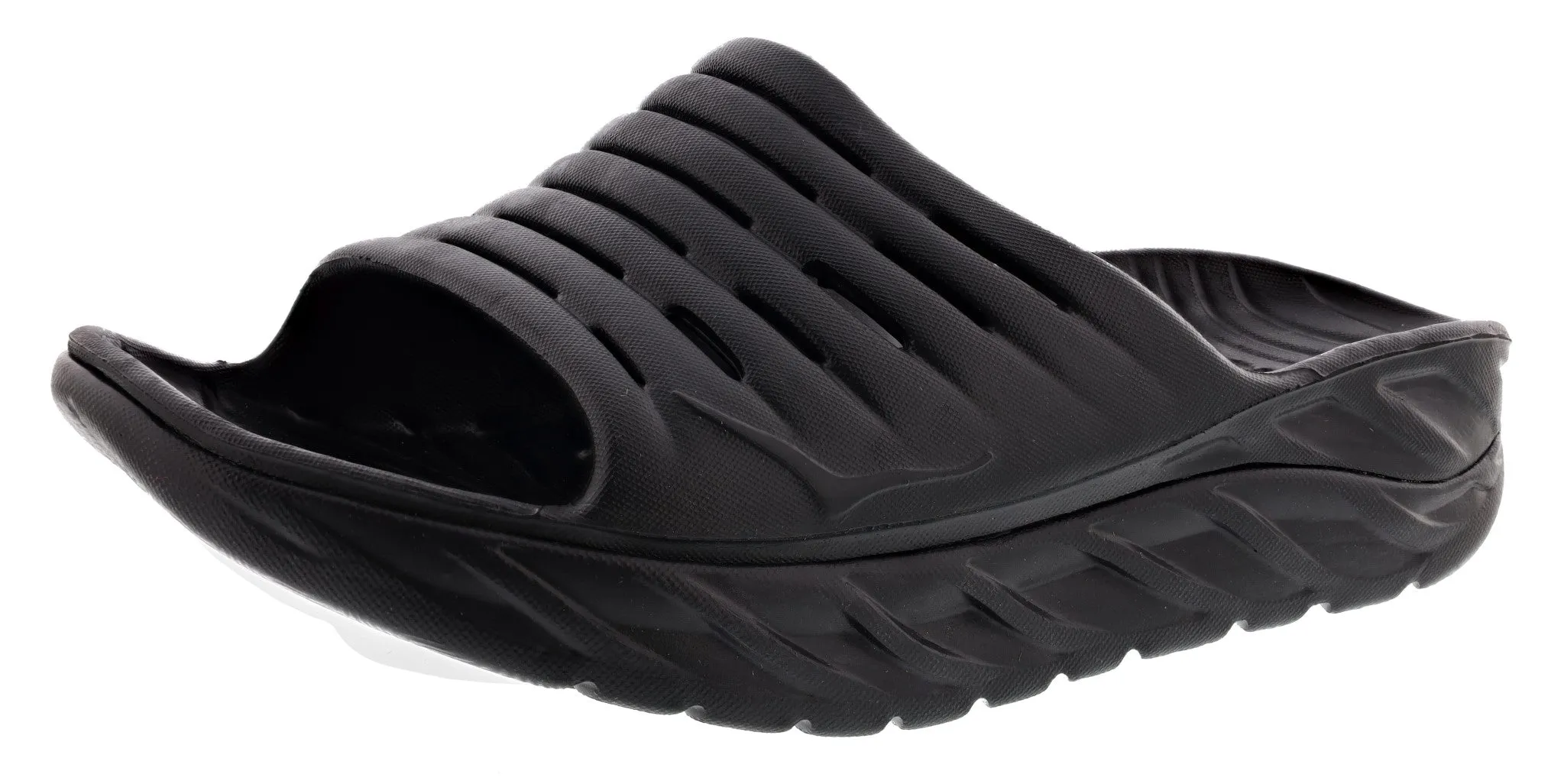Shock Absorbing Hoka Unisex Ora Recovery Orthopedic Slides for Plantar Fasciitis