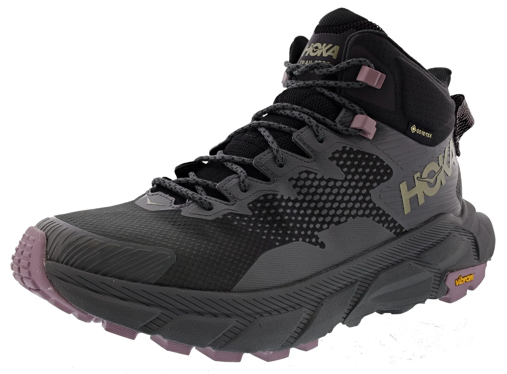 Outdoor Trekking Gear Adventure Trail Hoka Women's Trail Code GTX Waterproof Hiking Shoes