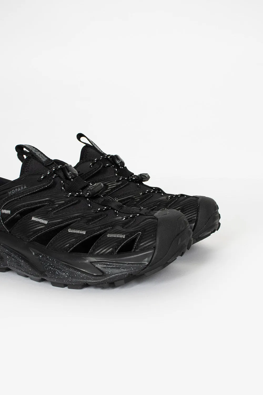 Hopara Sandal Black Durable Shell Rainy Day Commuter