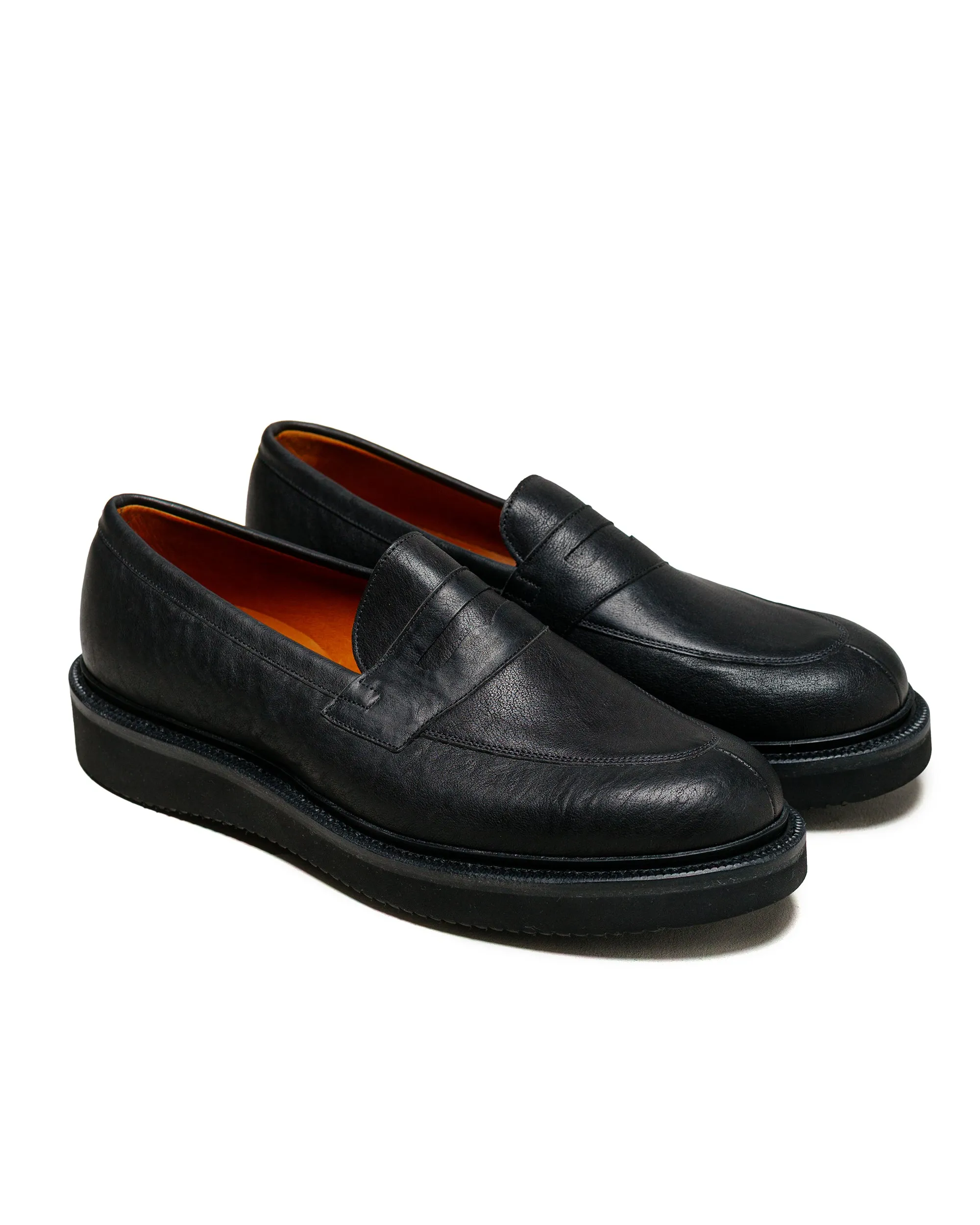holiday Viberg Bristol Loafer Nero Washed Kangaroo