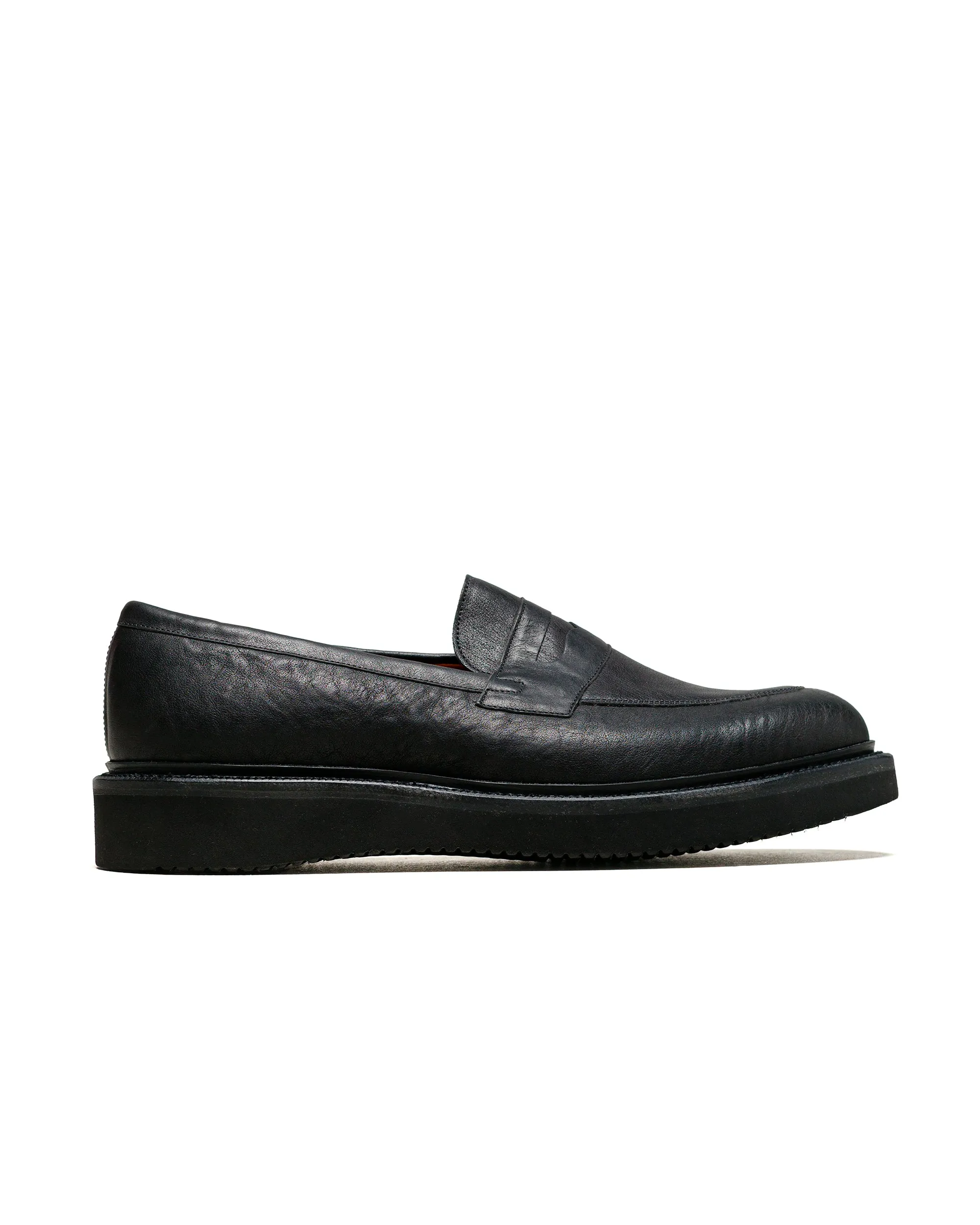 insulated Stylish grip Viberg Bristol Loafer Nero Washed Kangaroo