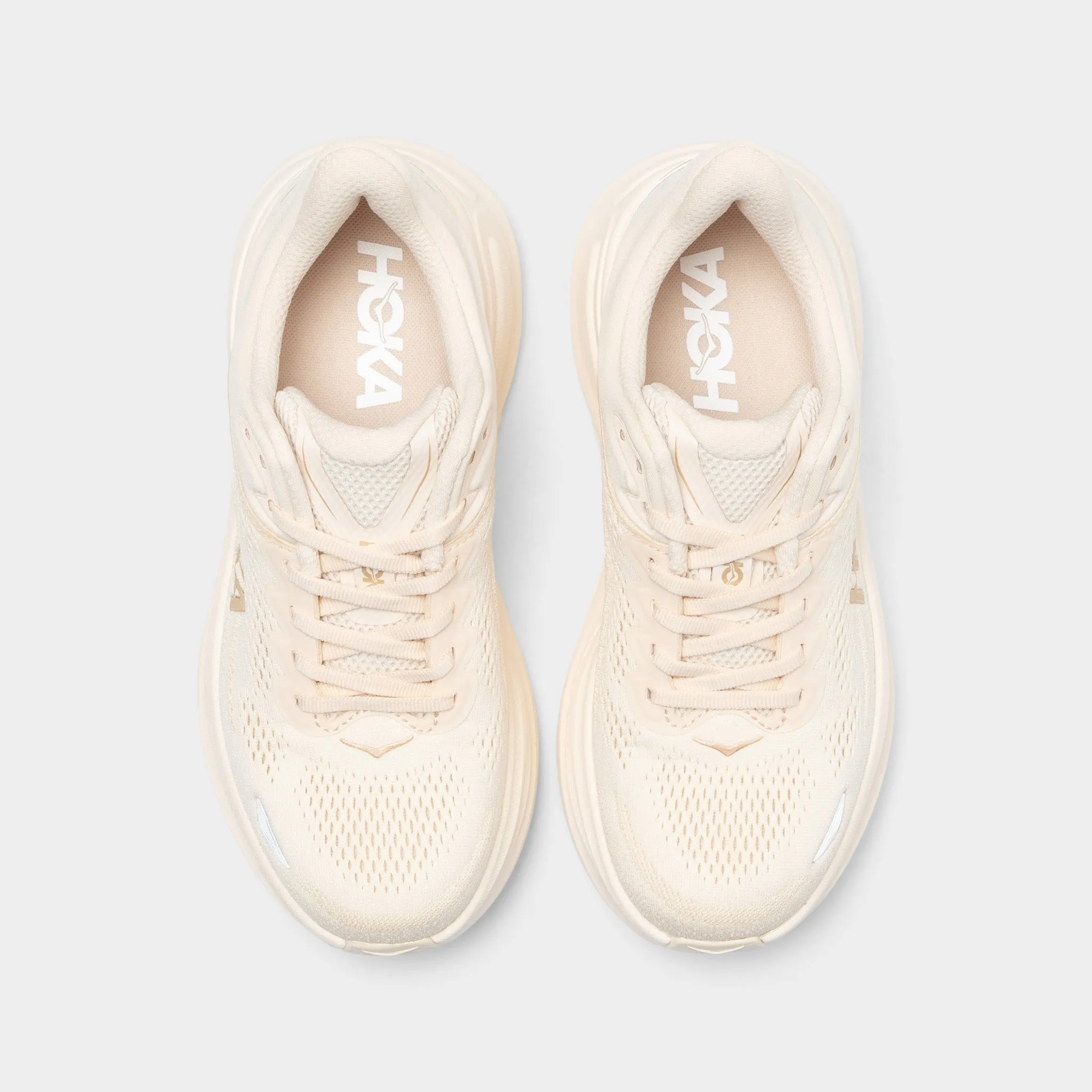 dirt - path running shoes Hoka Women's Bondi 9 Vanilla / Birch