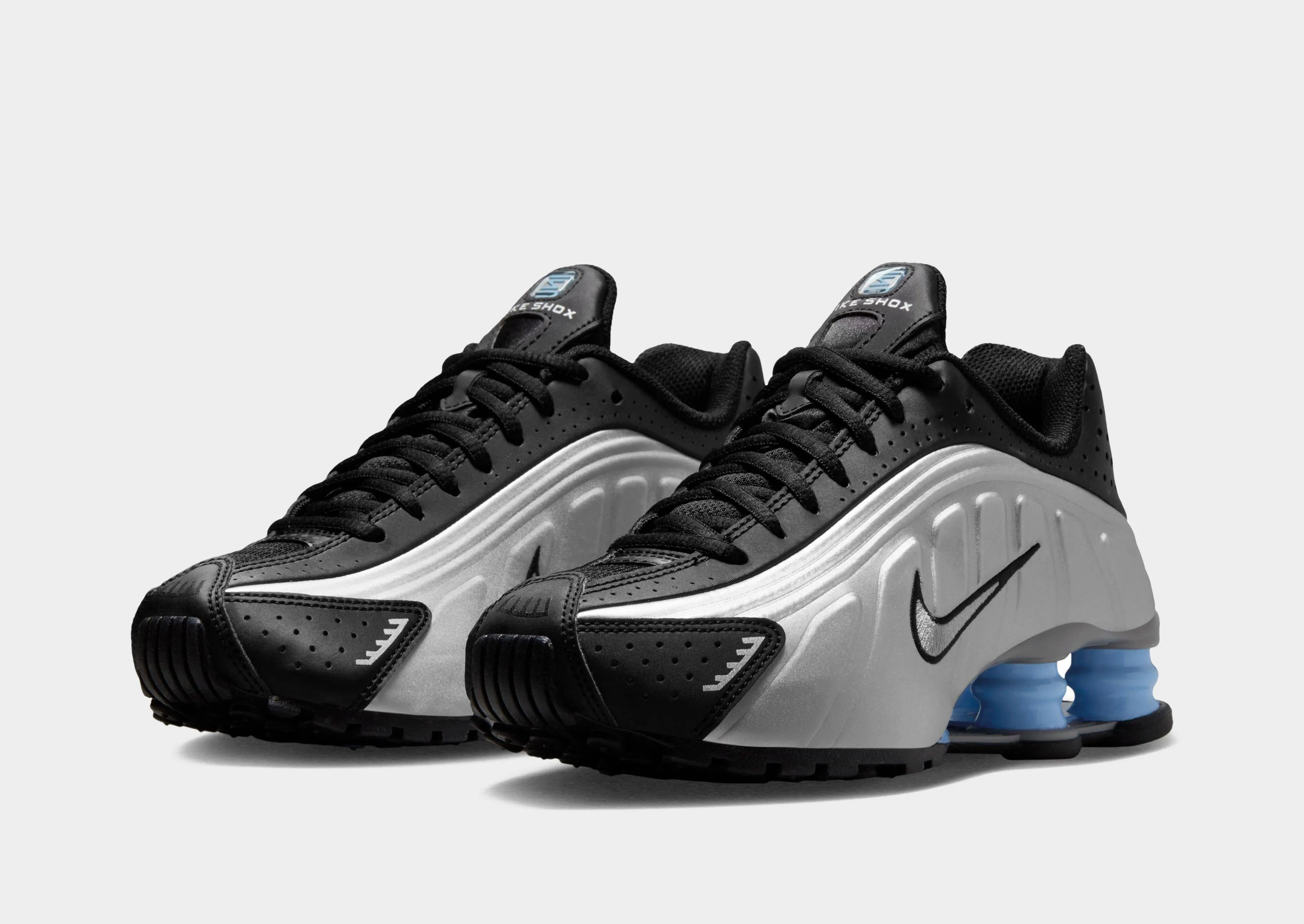 Ventilated Tongue Natural Feel Shox R4 Junior's