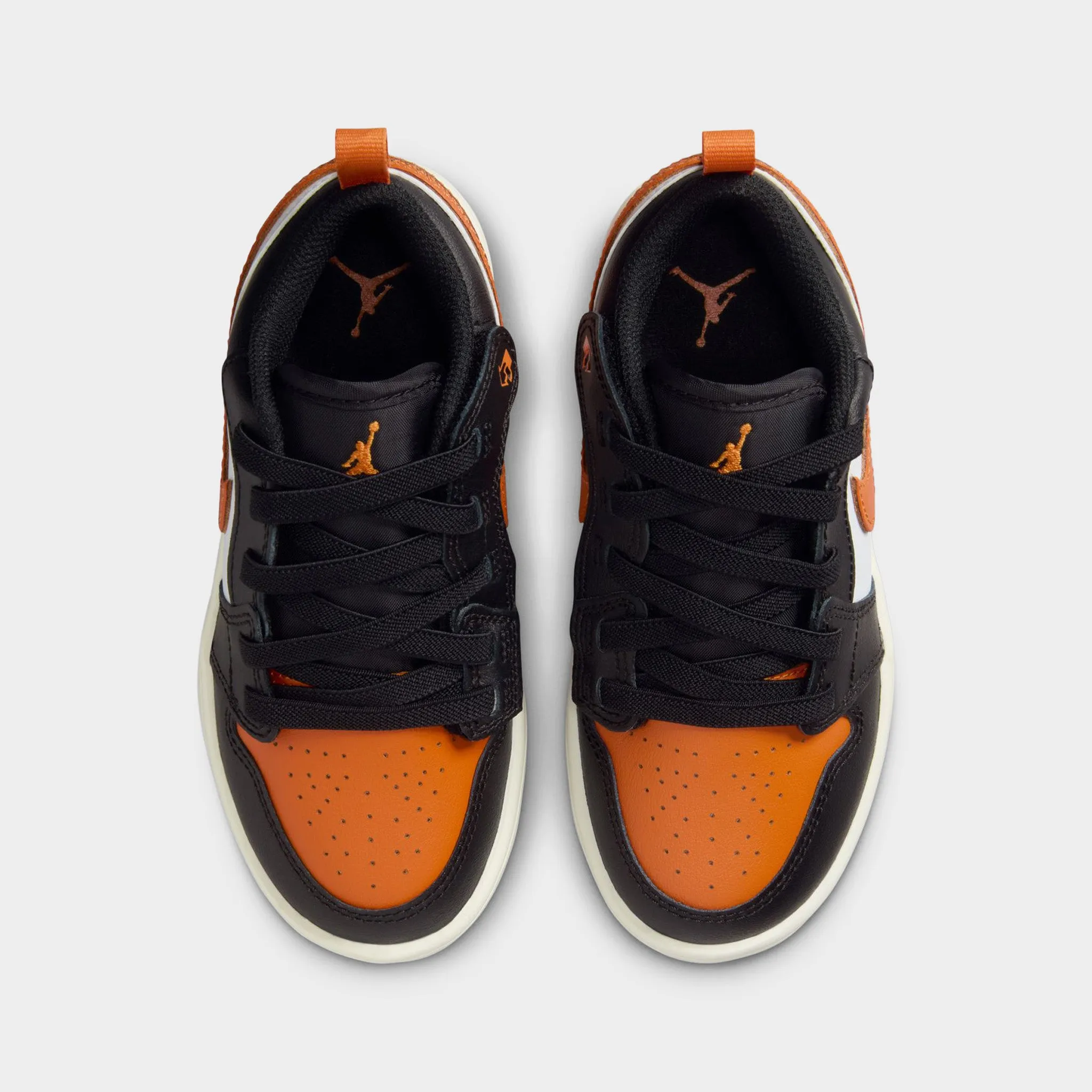 Jordan 1 Low Alt PS Black / Starfish - White Speed Fit Tensile Strength