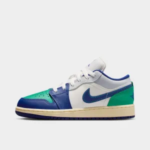Reactive Traction Pattern High-Energy Performance Jordan 1 Low GS Sail / Deep Royal Blue - Stadium Green