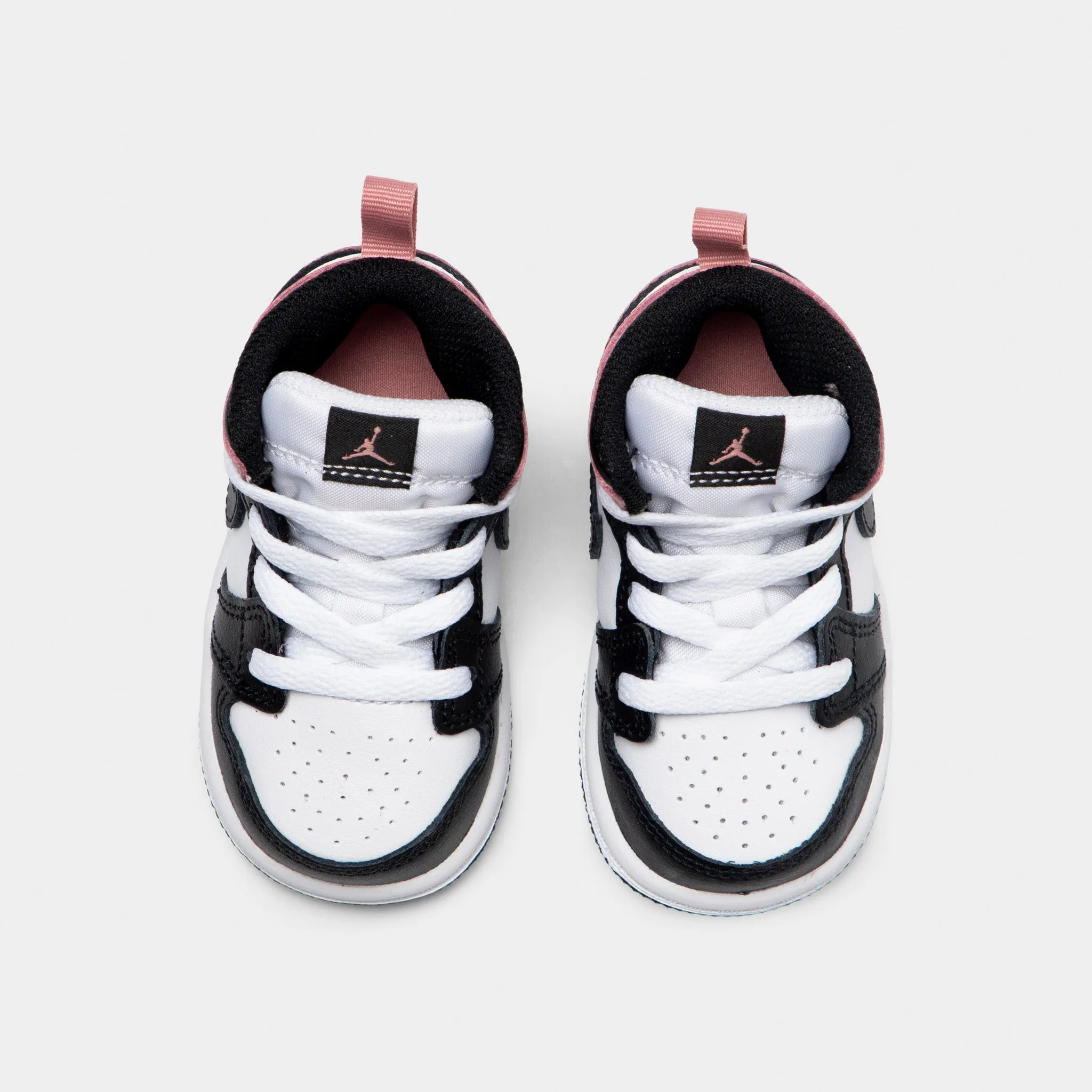 Cross Move Jordan 1 Mid TD White / Black - Rust Pink