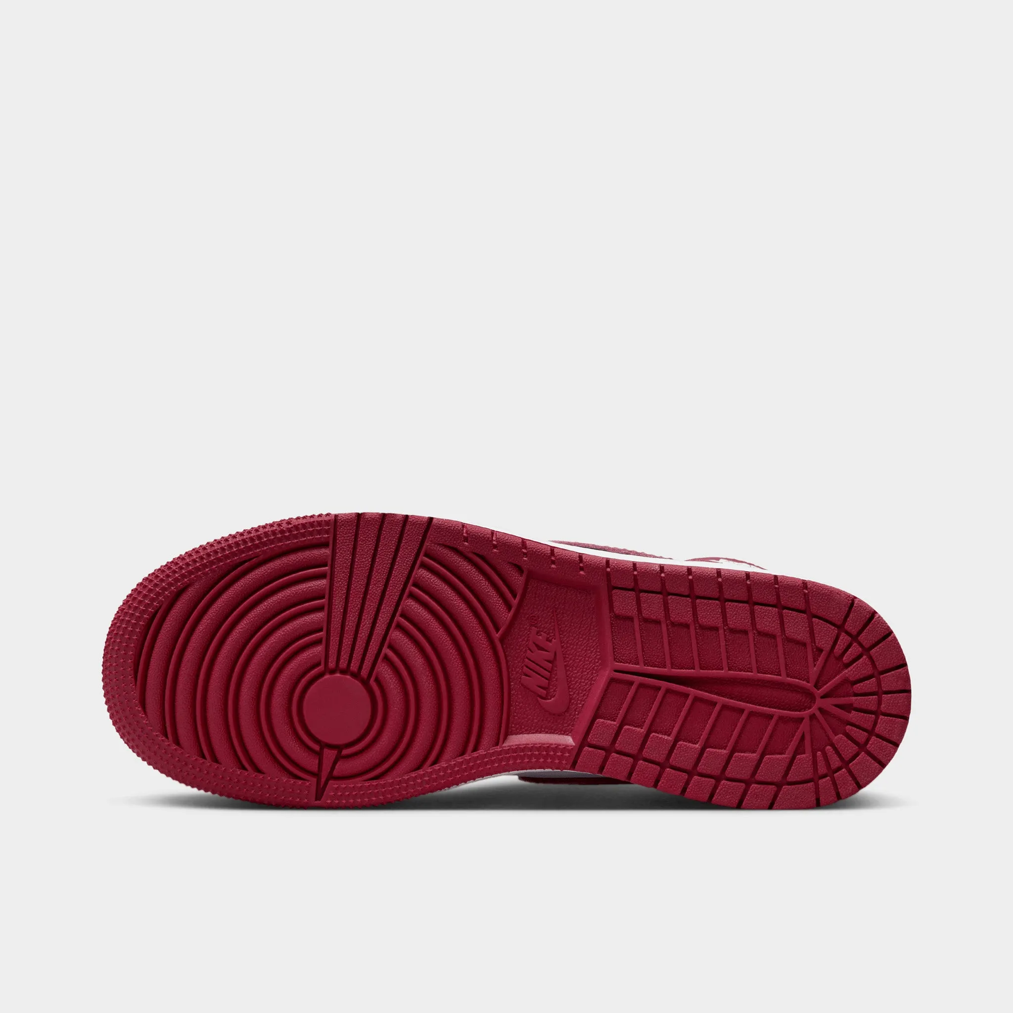 Jordan 1 Retro High OG GS White / Team Red Stable Design Compressive Response