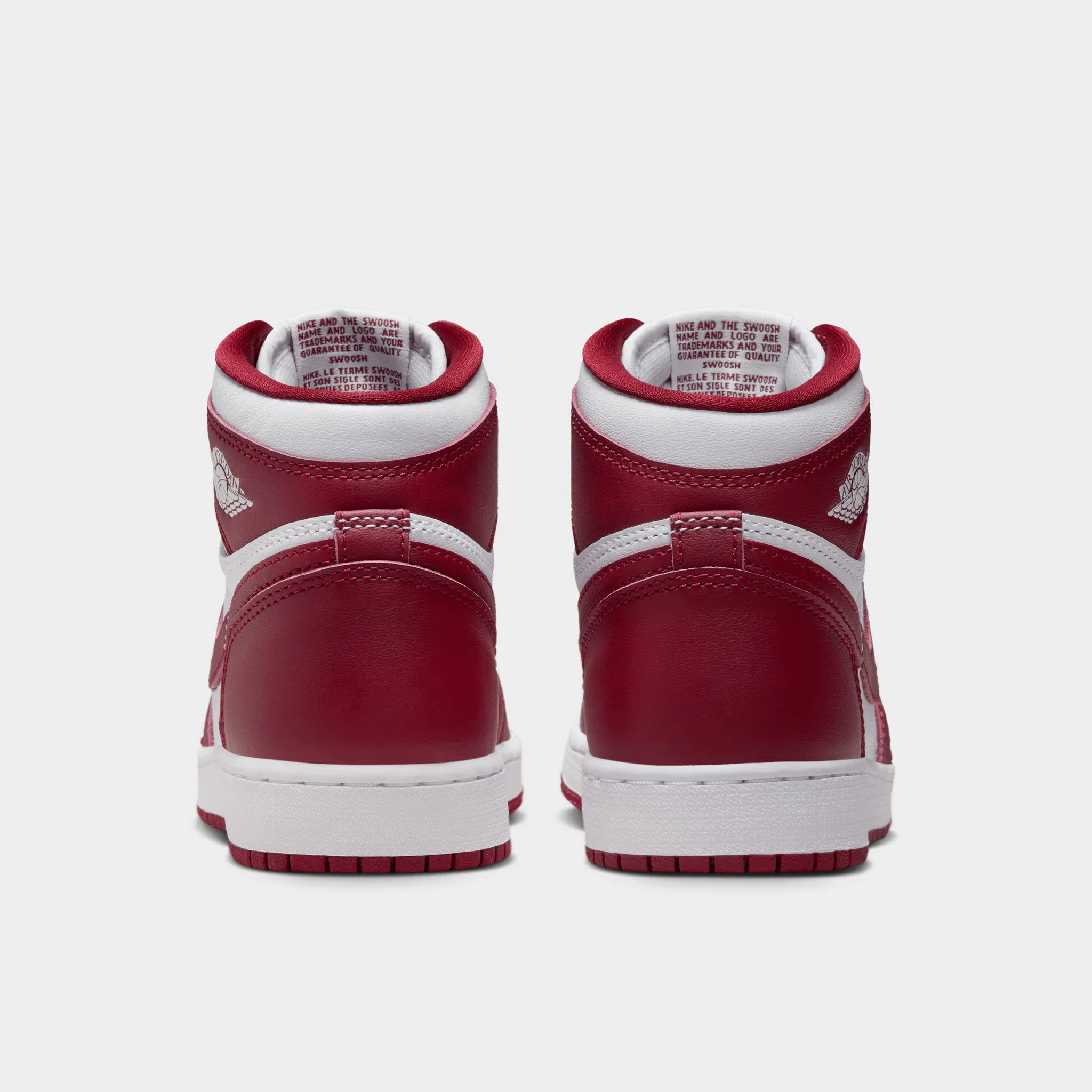 Shock Dispersing Heel Cup Jordan 1 Retro High OG GS White / Team Red