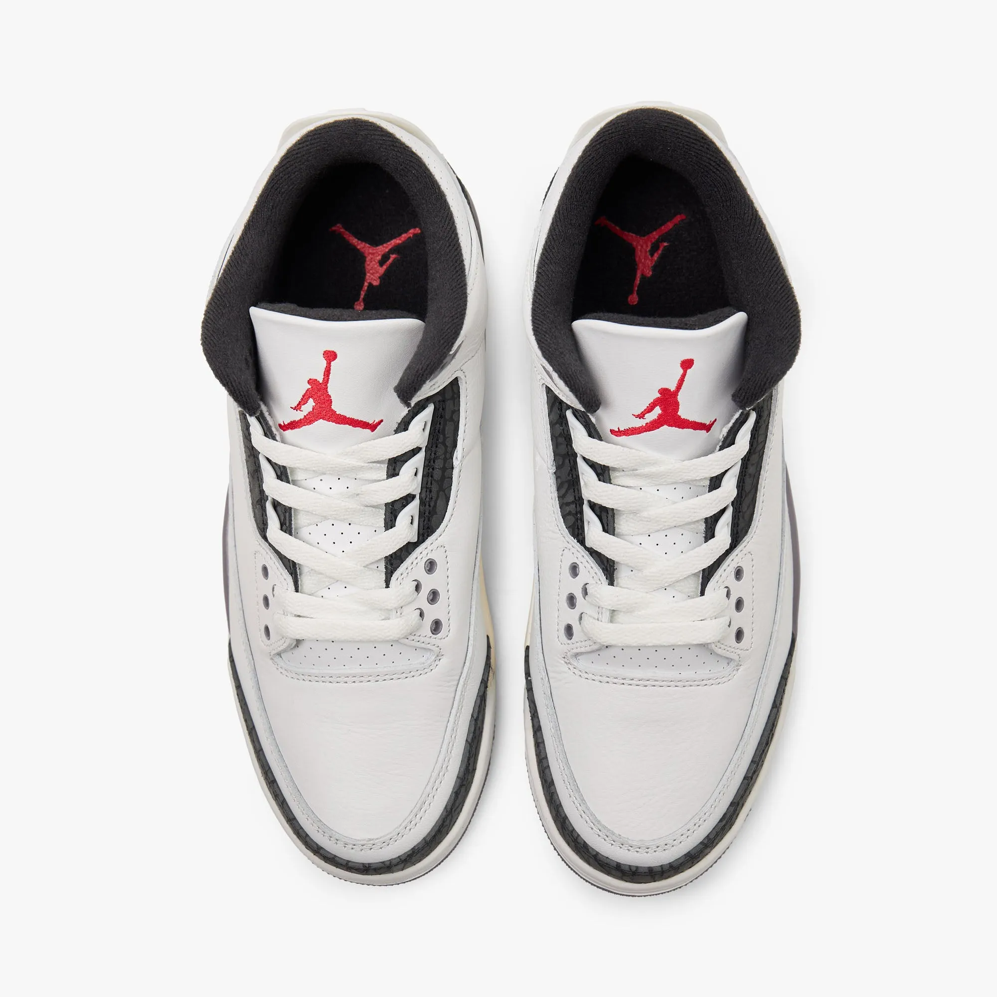 Sports Culture EVA Jordan 3 Retro Summit White / Fire Red - Cement Grey