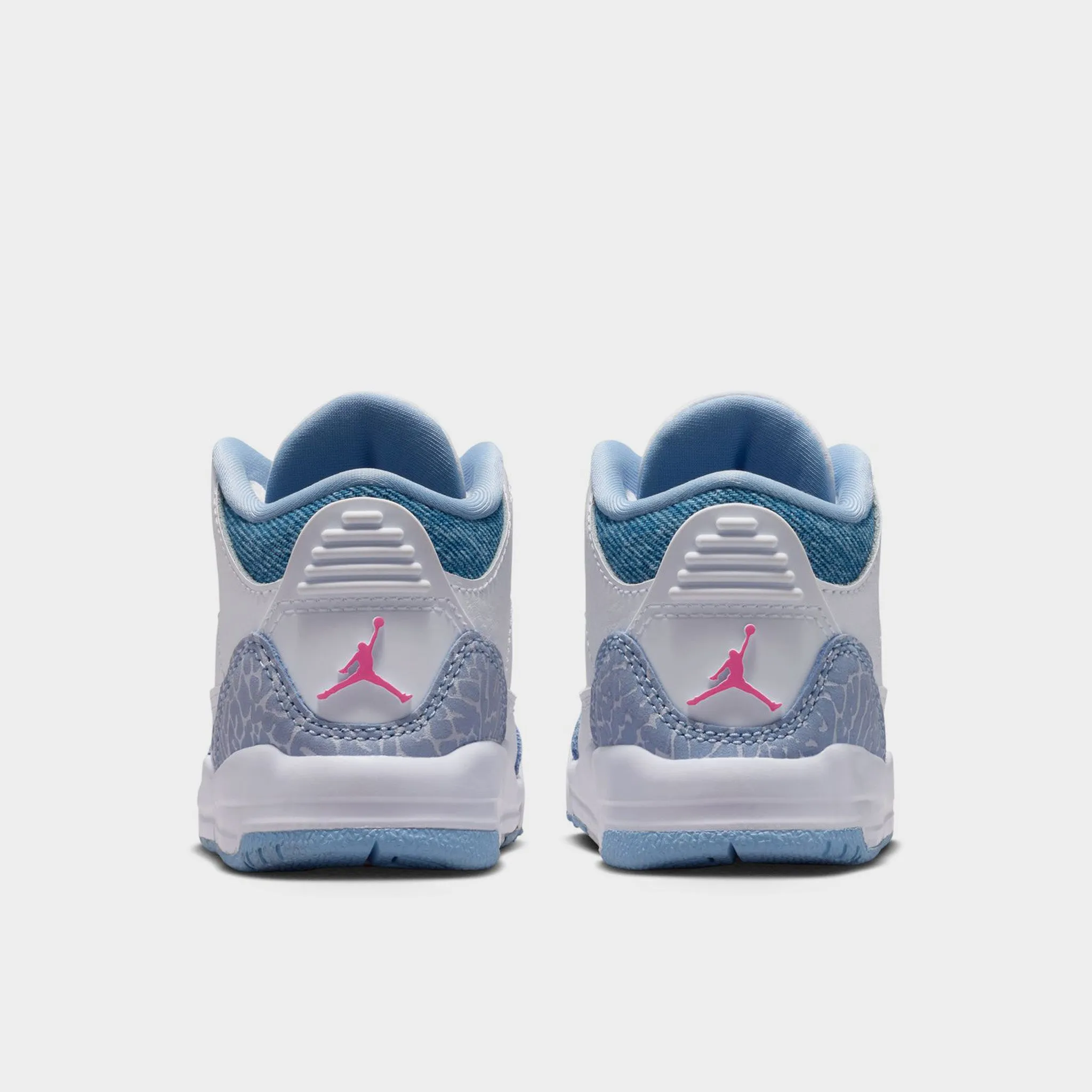 Jordan 3 Retro TD White / Pink Glow - Cobalt Bliss Perimeter Zoned Cushioning