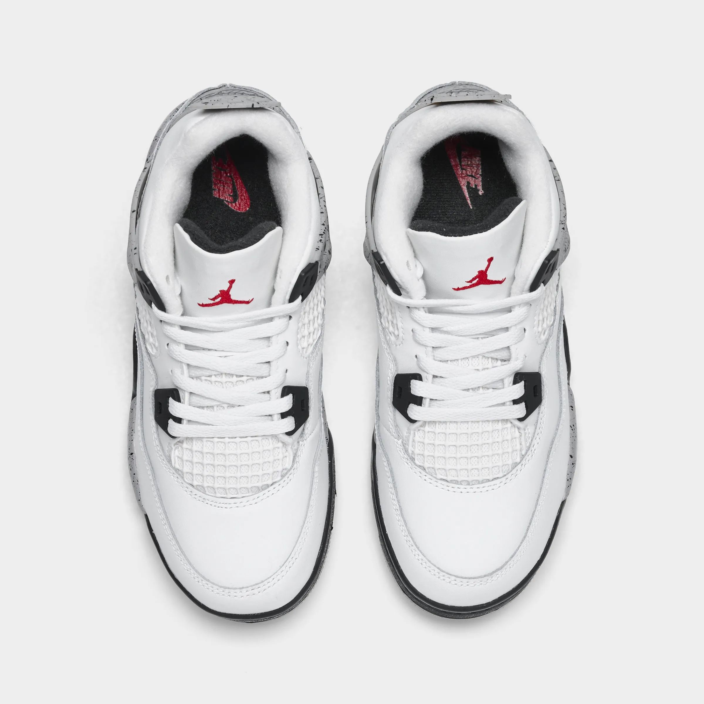 Light Jump Pronation Control Web Jordan 4 Retro OG PS Summit White / Fire Red - Cement Grey