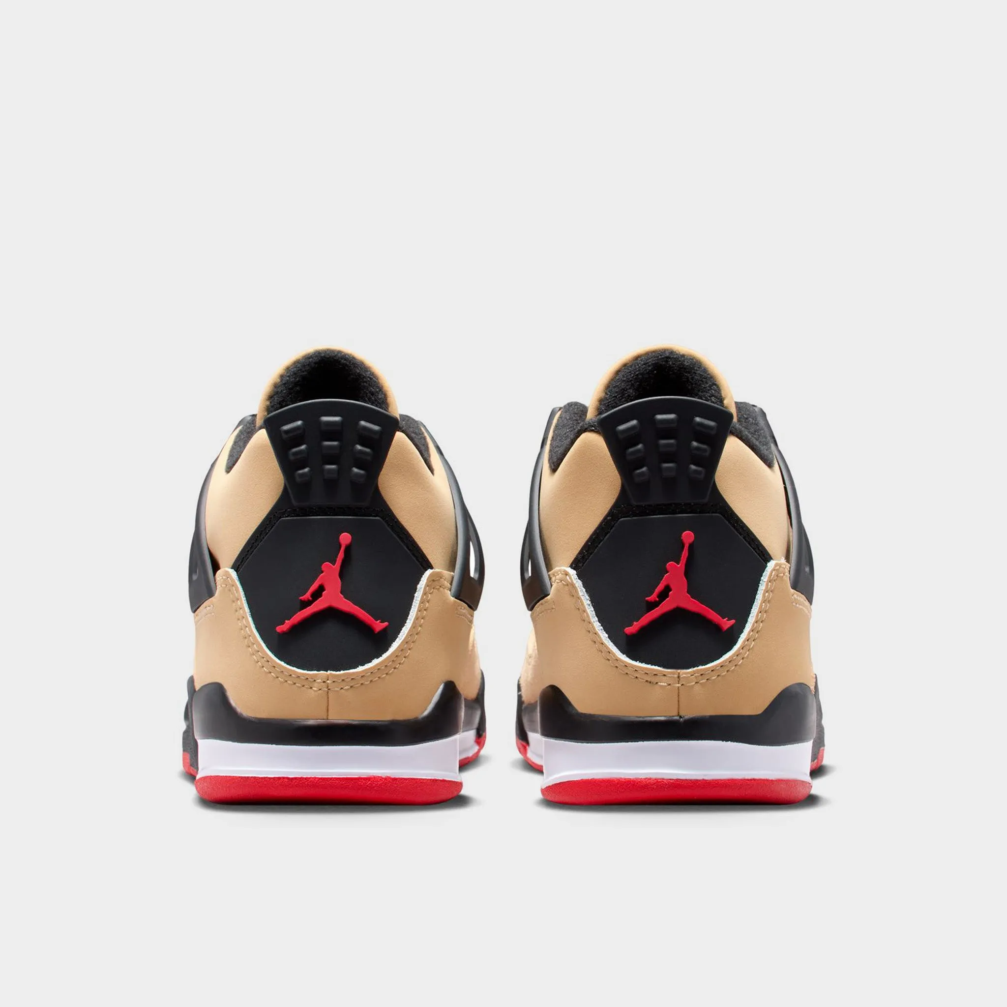 Jordan 4 Retro PS Fire Red / Starfish - Sesame Durable outsole compound