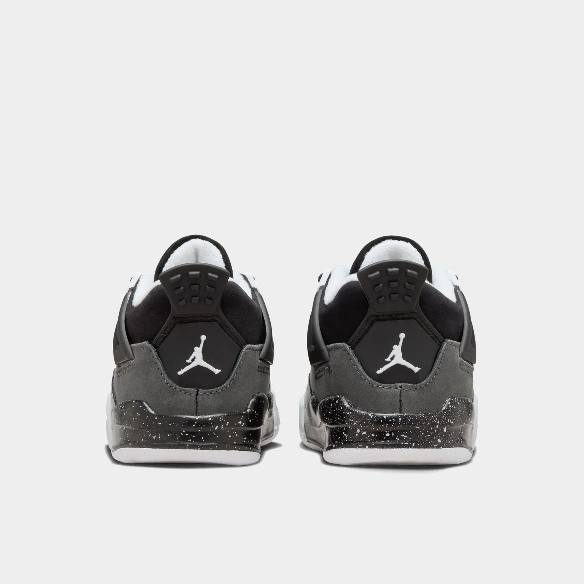 Spring Loaded Cushioning Tournament Use Ready Jordan 4 Retro TD Black / White - Anthracite