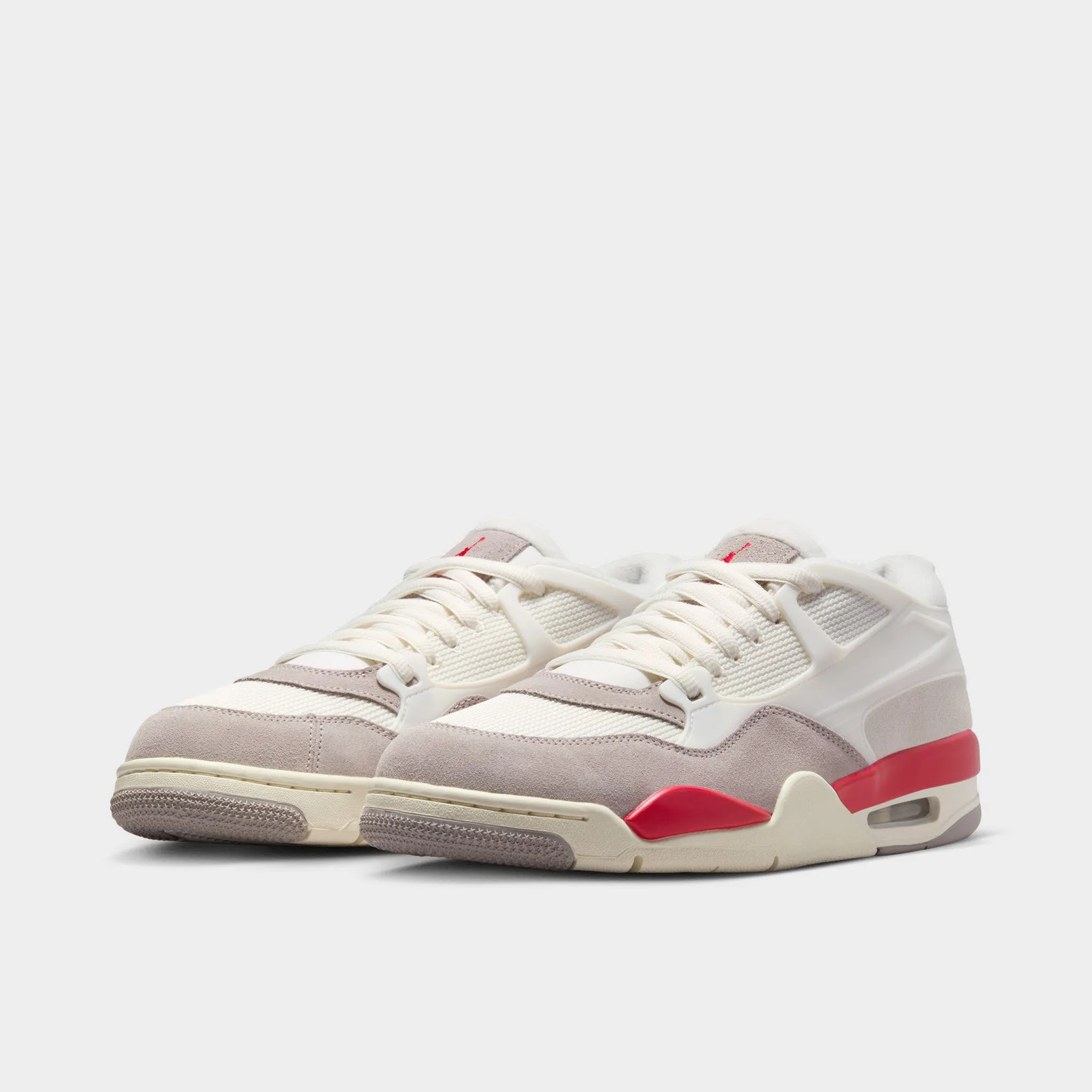 Speed Performance Basketball Use Jordan 4 RM Sail / Fire Red - College Grey - Coconut Milk