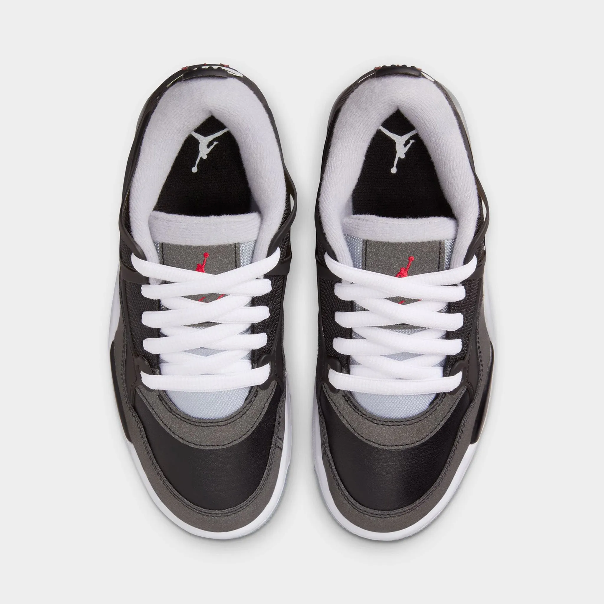 Fast Agility Jordan 4RM PRM GS Black / Fire Red - Wolf Grey