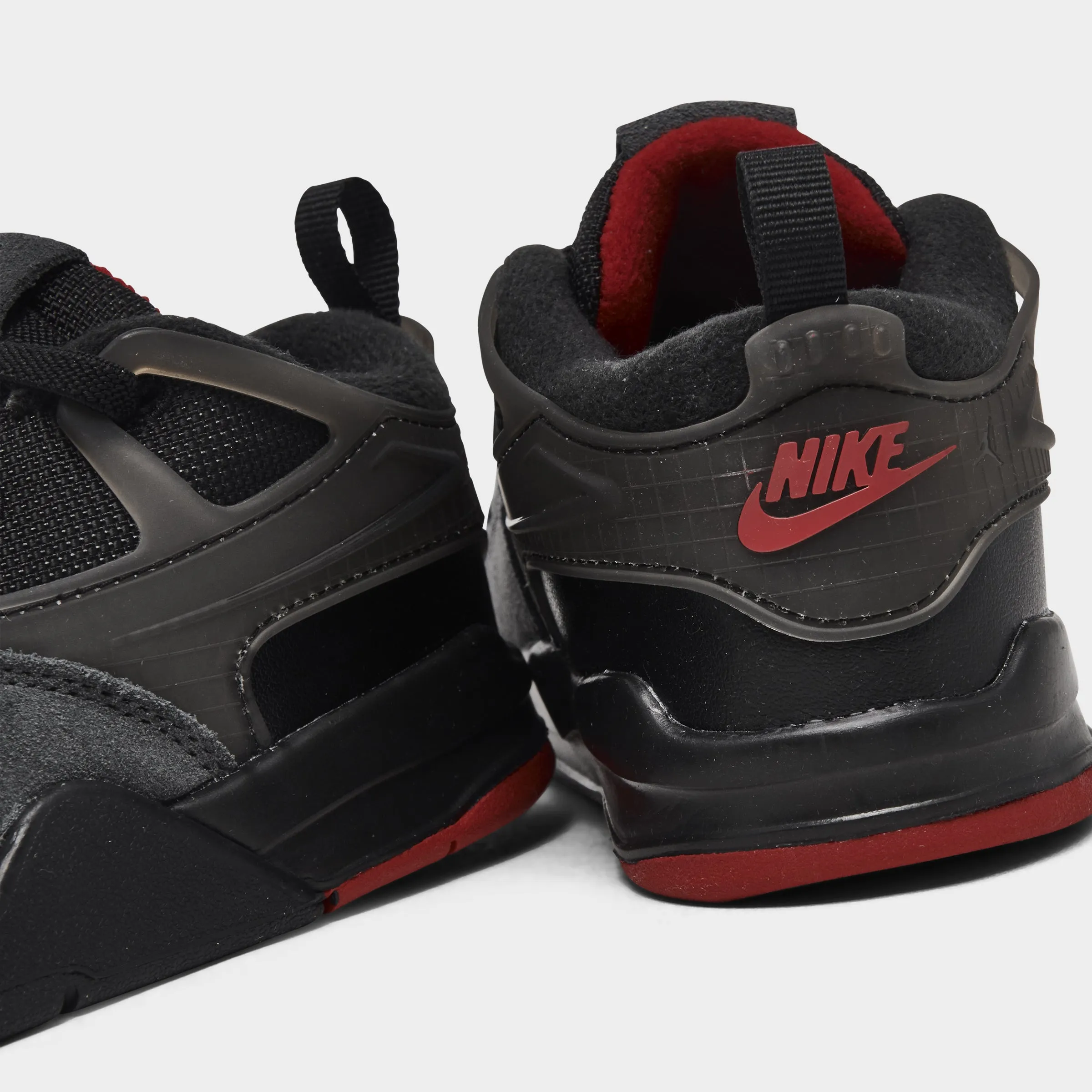 Jordan 4RM TD Black / Varsity Red - Anthracite Torsional Stability Frame Mobility Assist Layer