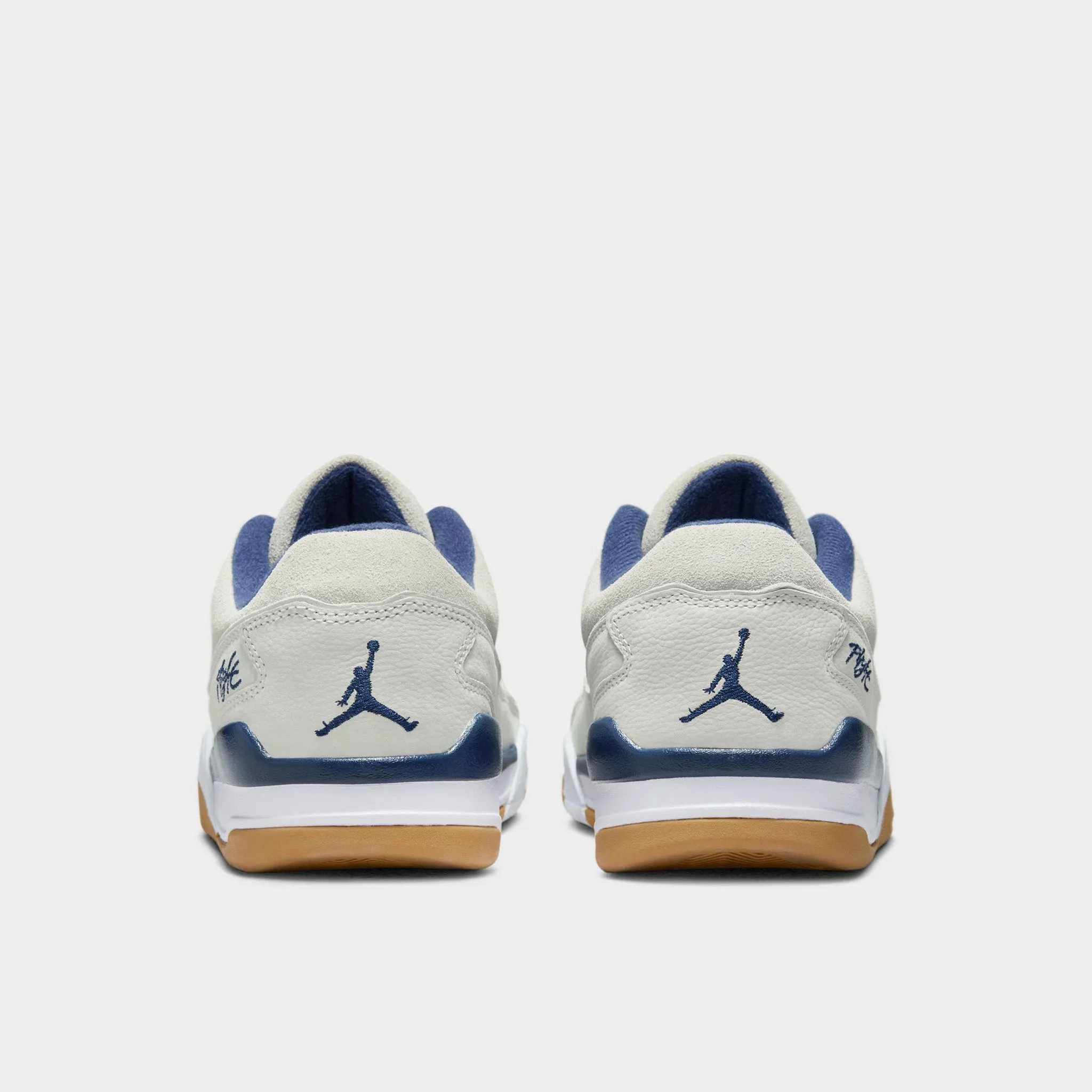 Jordan Flight Court Neutral Grey / Midnight Navy - White Comfort Technology