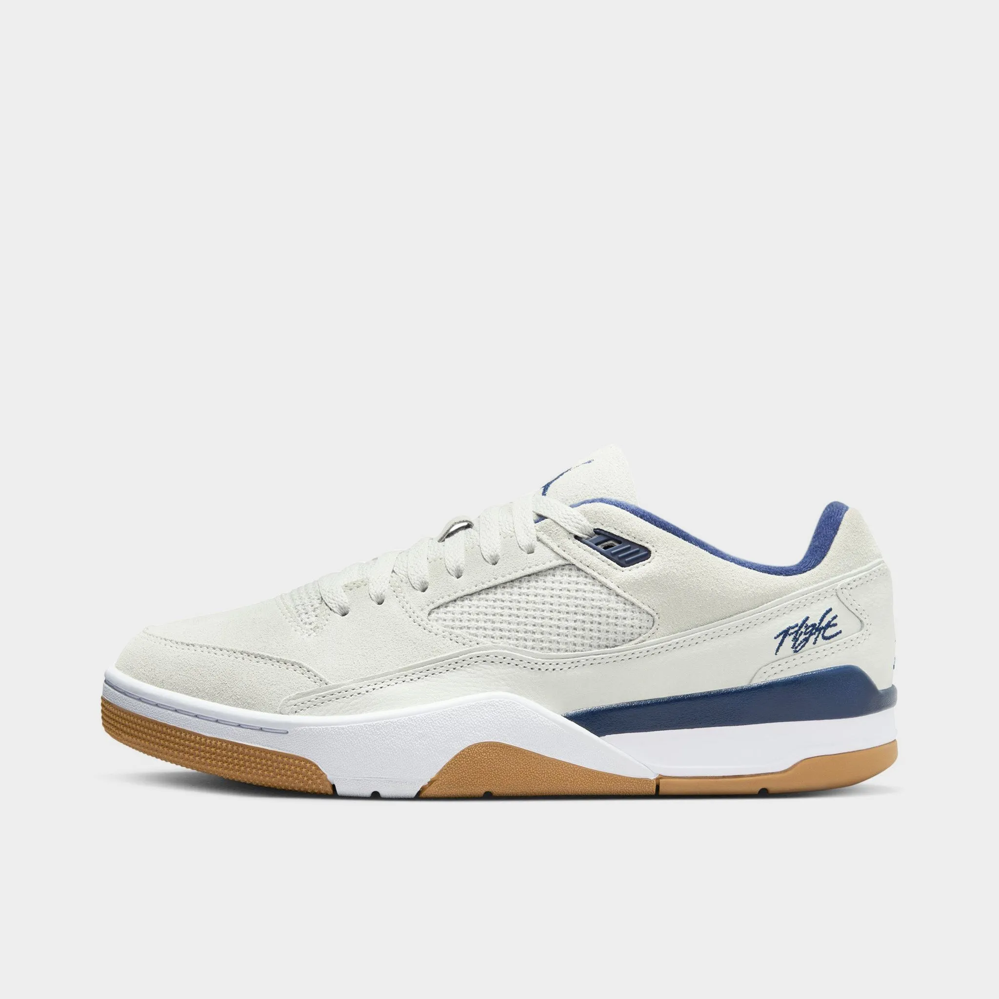 Neutral Motion Frame Jordan Flight Court Neutral Grey / Midnight Navy - White