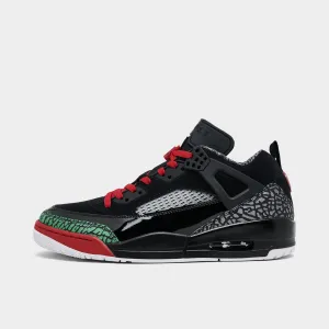 Jordan Spizike Low Black / Varisty Red - Classic Green Dynamic Motion Wrapping
