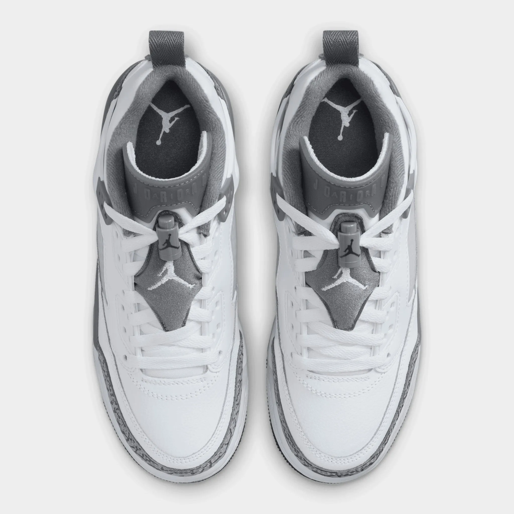 Fast Transition Vertical Impact Zone Jordan Spizike Low GS White / Cool Grey - Anthracite