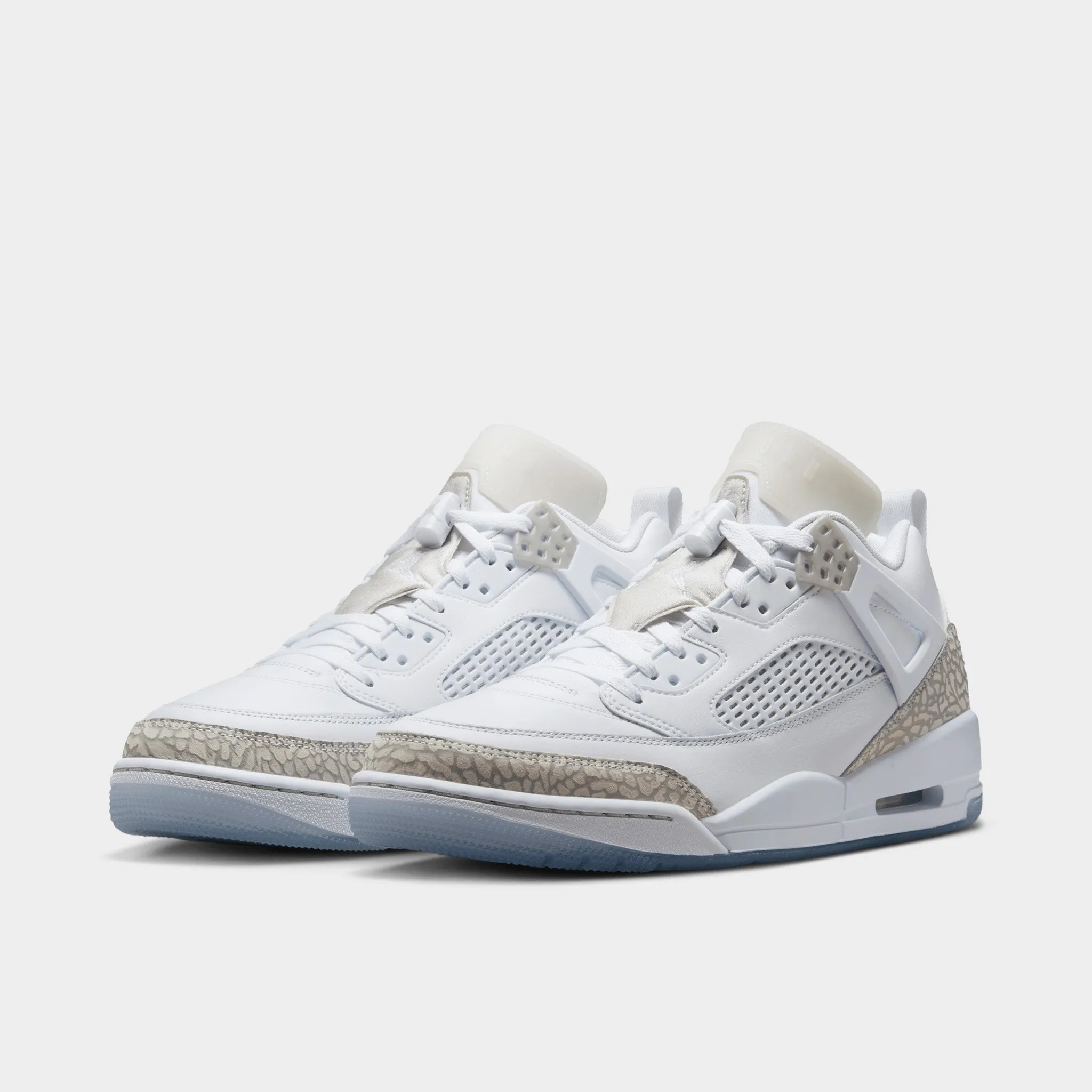 Jordan Spizike Low White / Neutral Grey - Metallic Silver Kinetic Transfer System