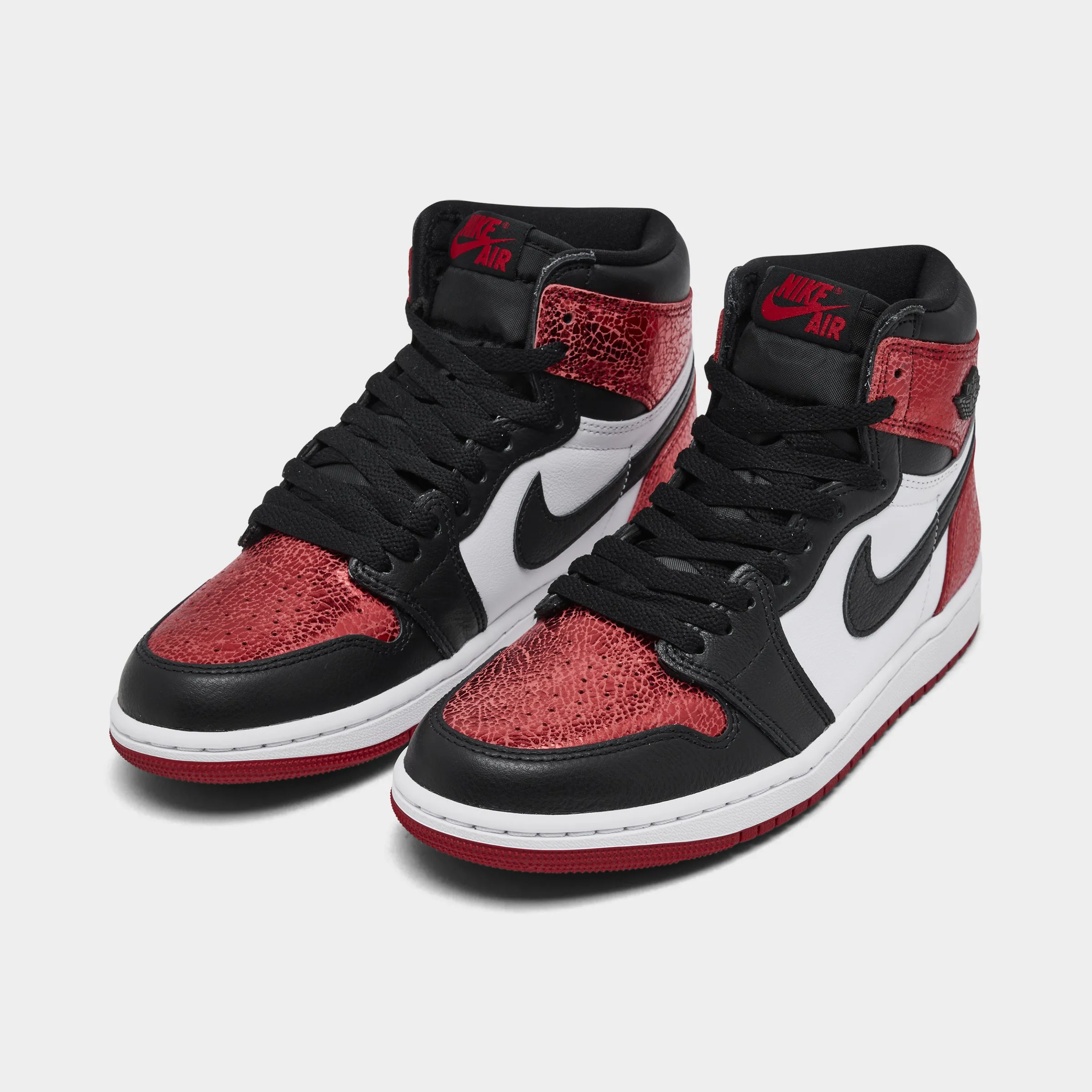Jordan Women's 1 Retro High OG Varsity Red / Black - White Performance Grade Sole Impact Resistant Construction
