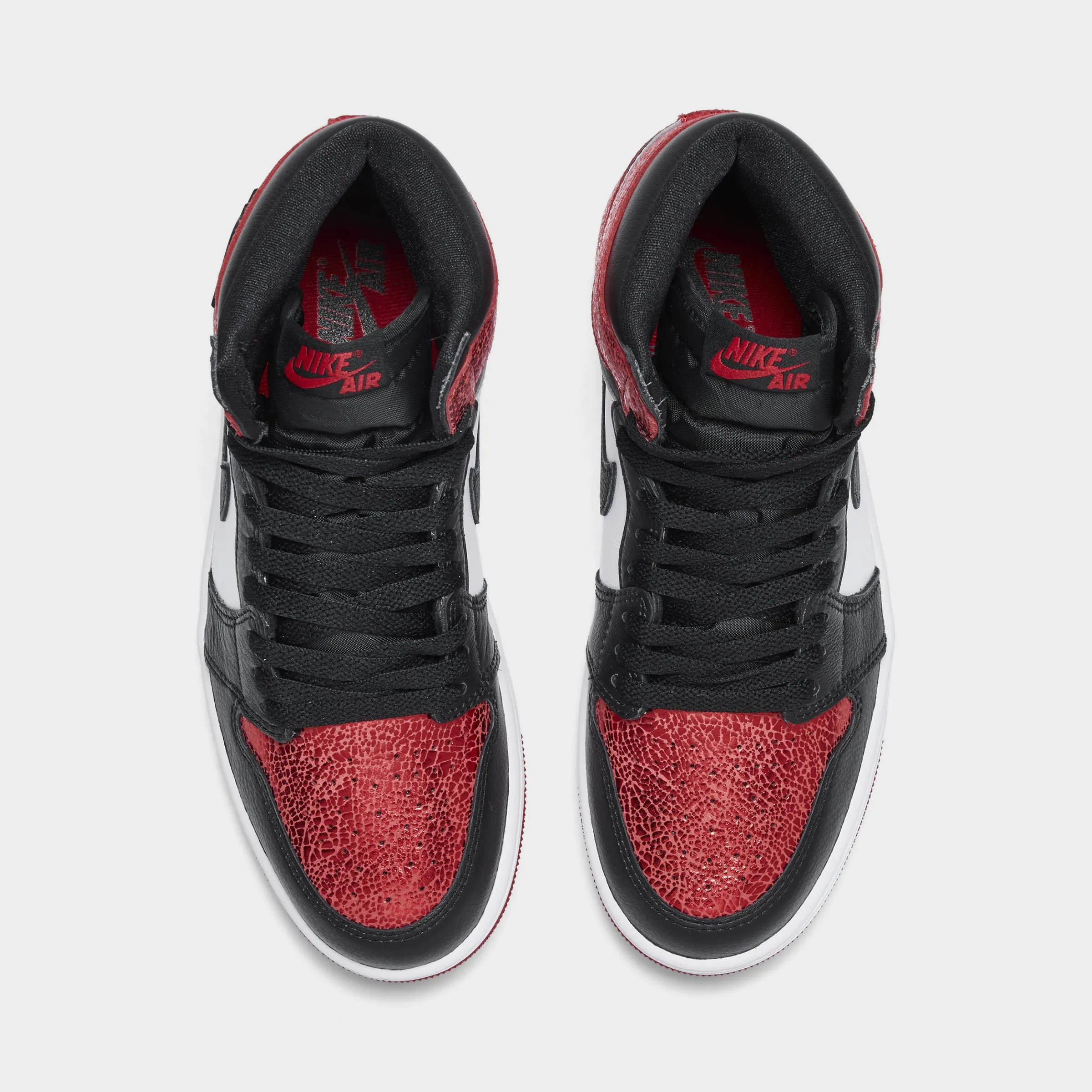 GelCushion Jordan Women's 1 Retro High OG Varsity Red / Black - White